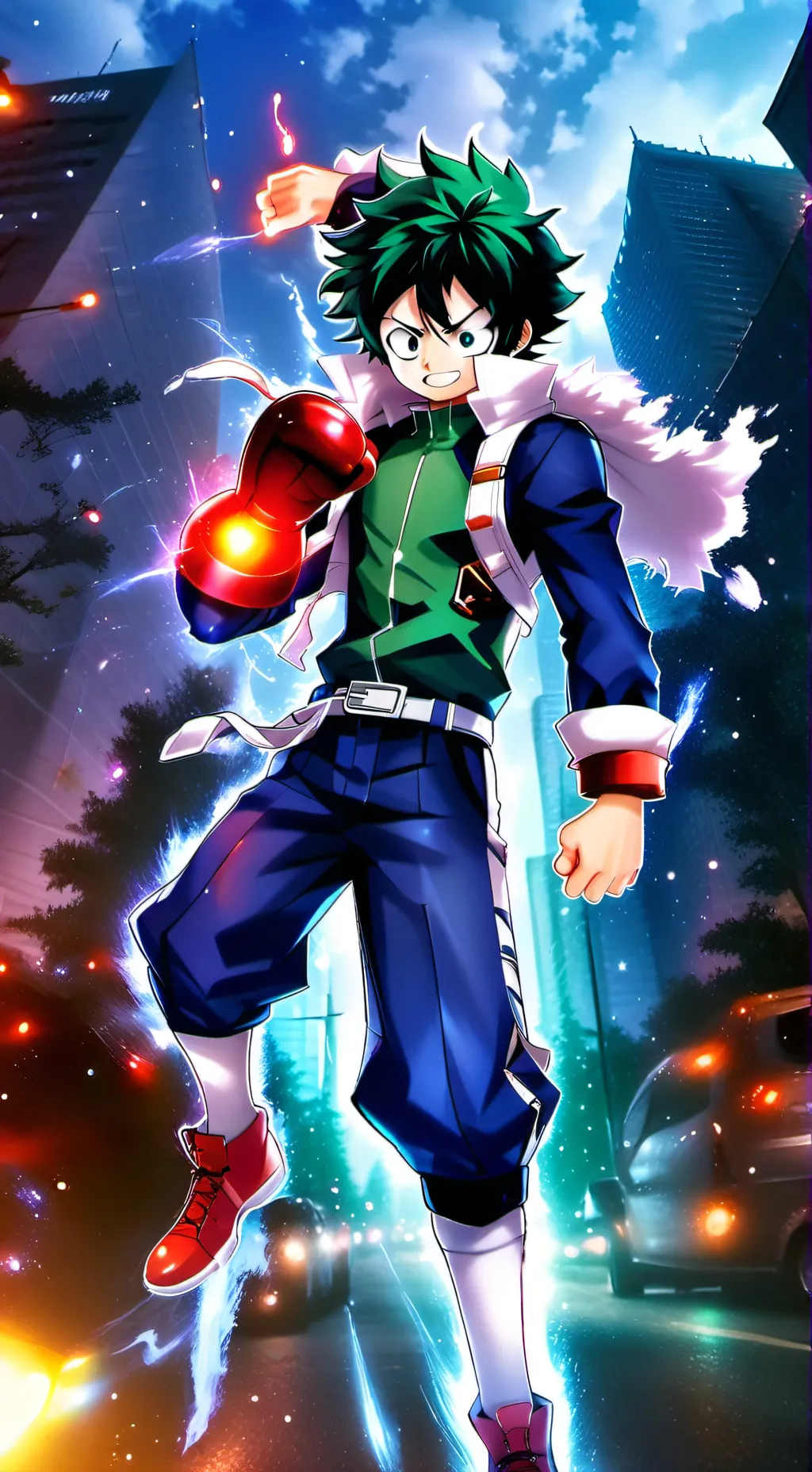 ai character: mha x yn background