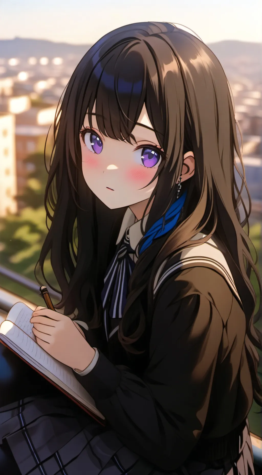 ai character: Yume Asanari background