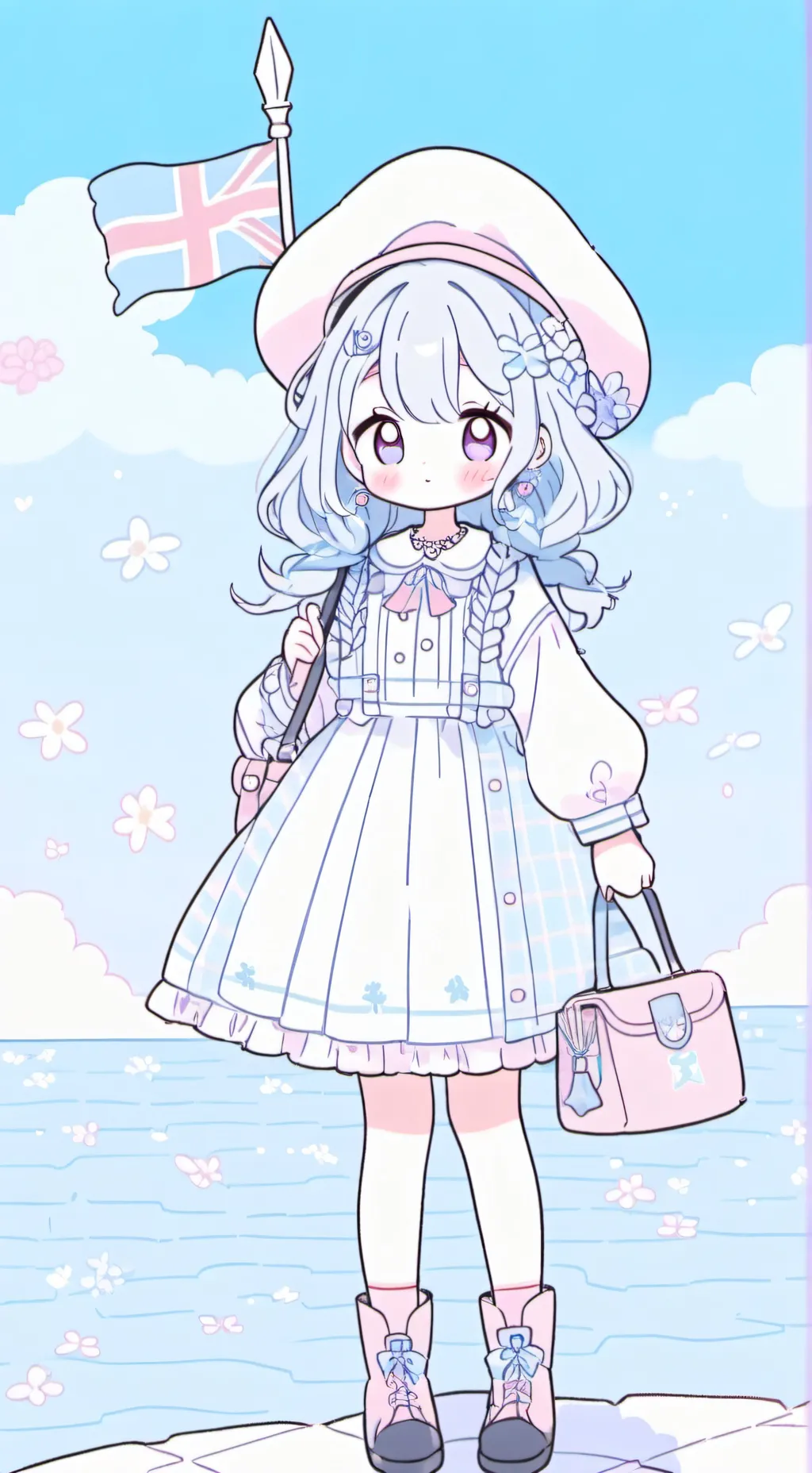 ai character: CH invader! background
