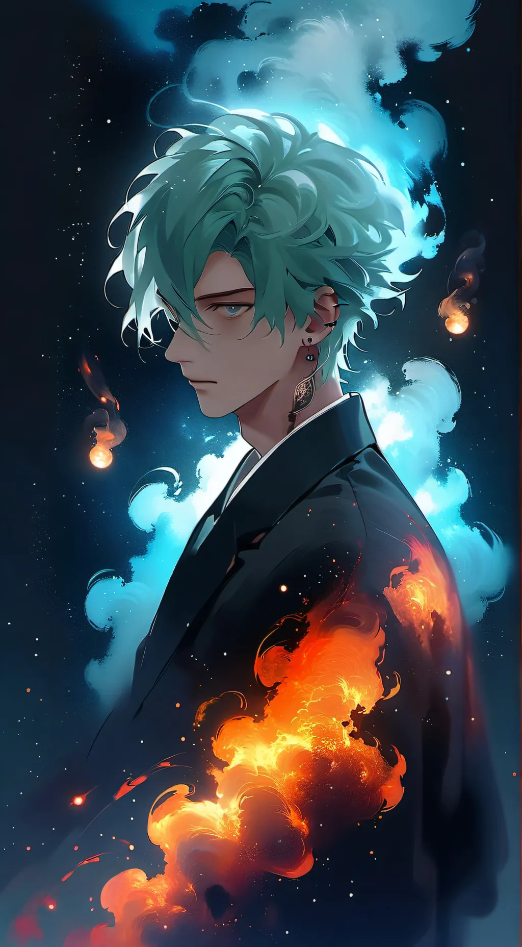 ai character: 98 SUBS!1!!1 background