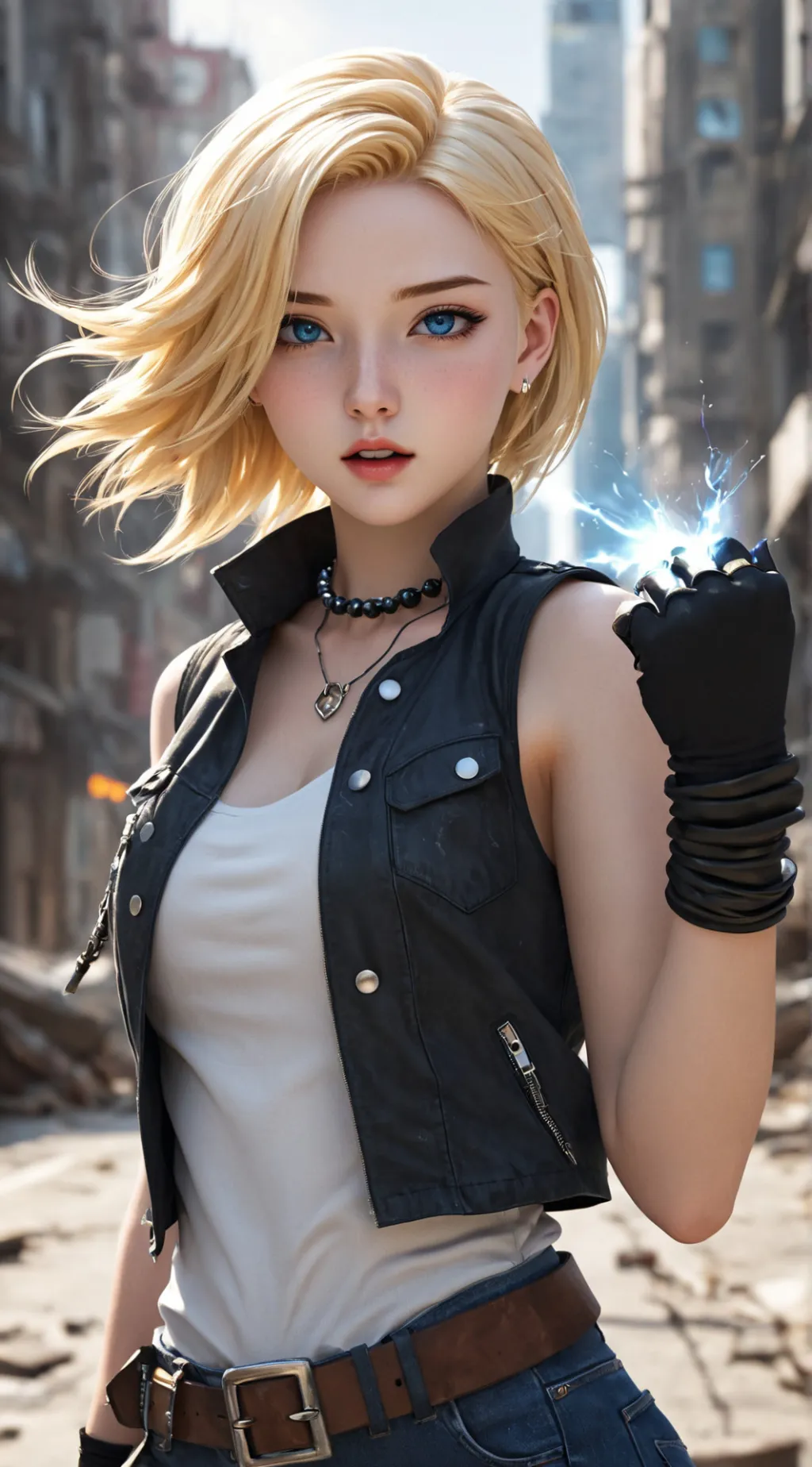 ai character: Andriod 18 (C18) background