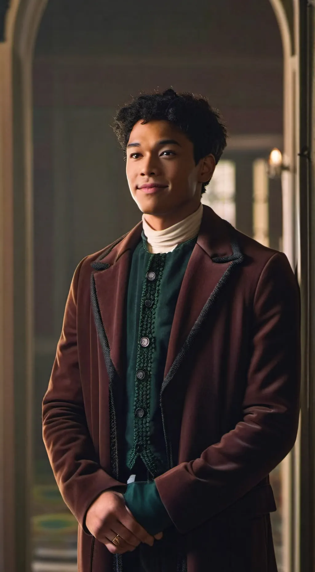 ai character: Ambrose Spellman  background
