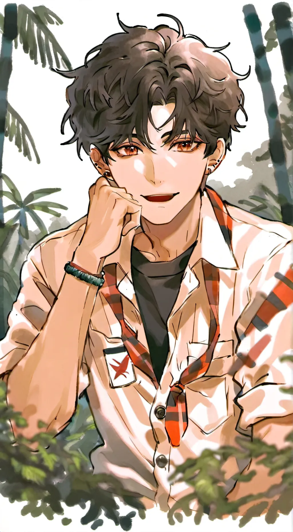 ai character: Hazel background