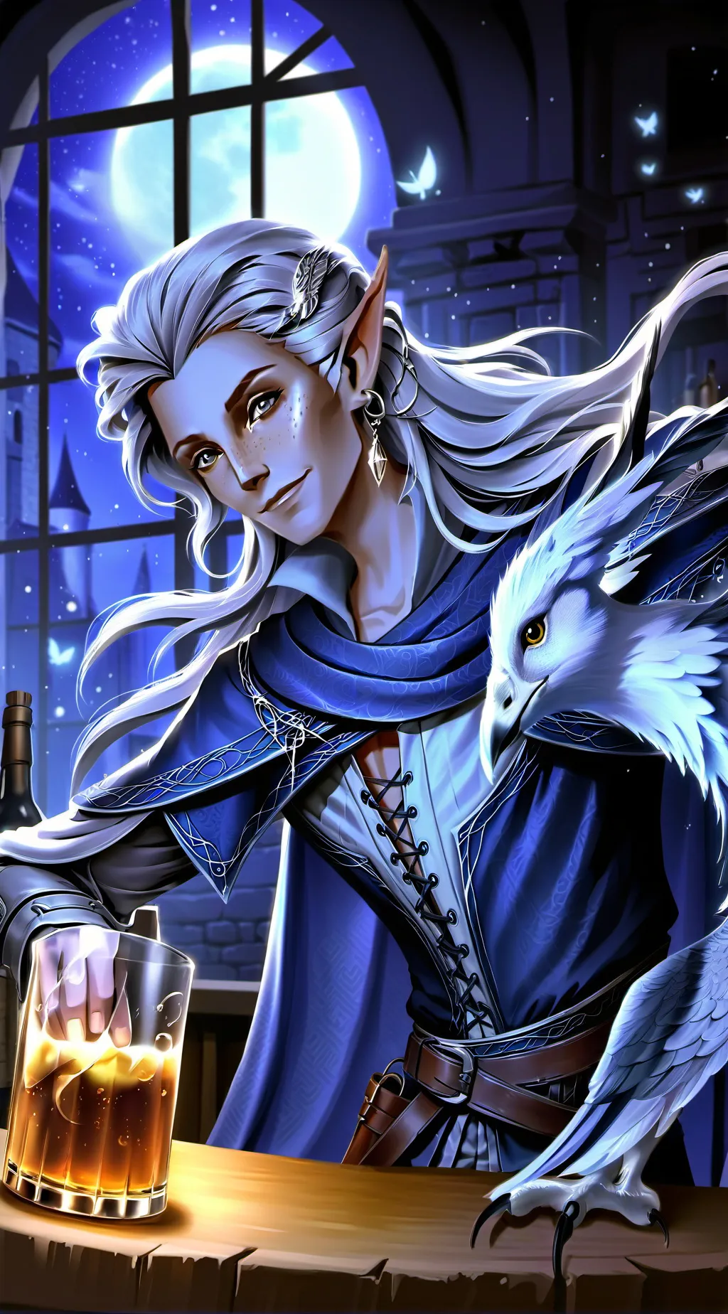 ai character: Neve background