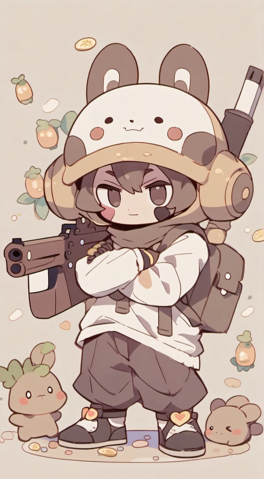 ai character: sprunki background
