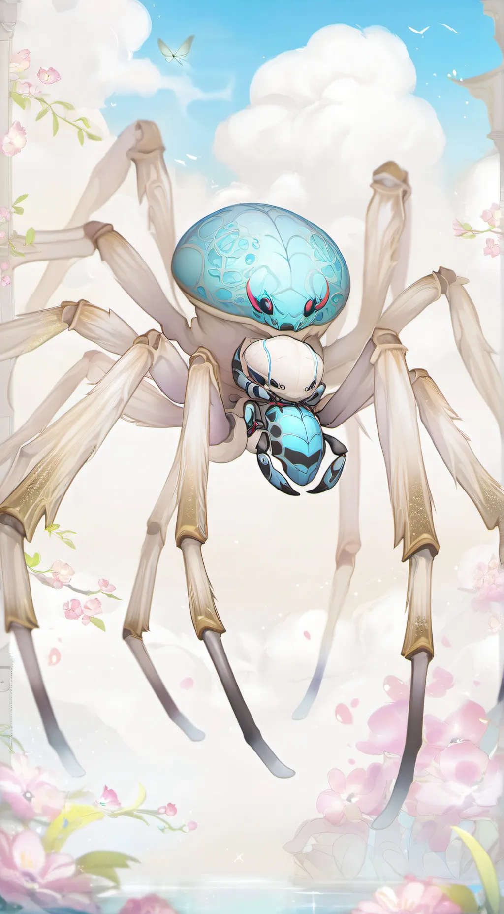 ai character: garten of banban background