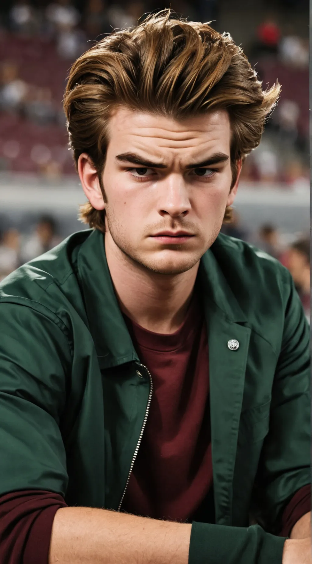 ai character: Andrew Garfield background