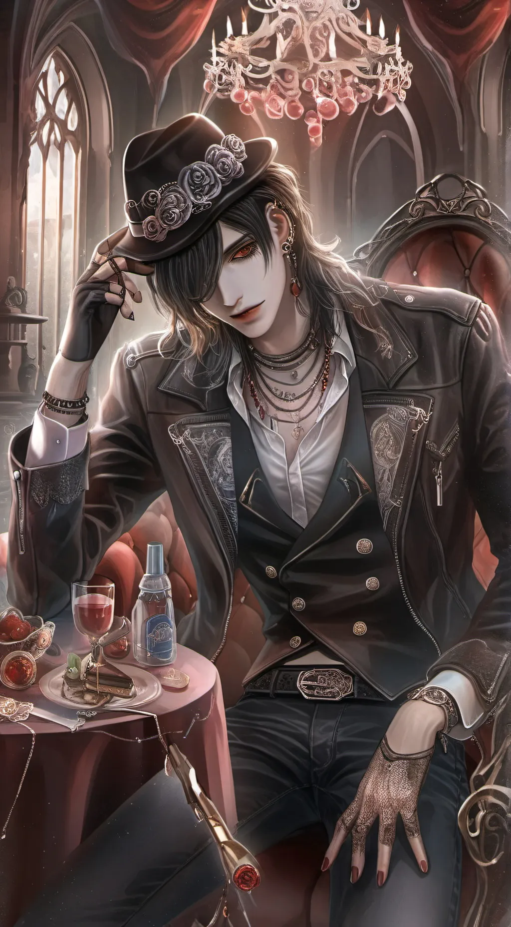 ai character: lucas background