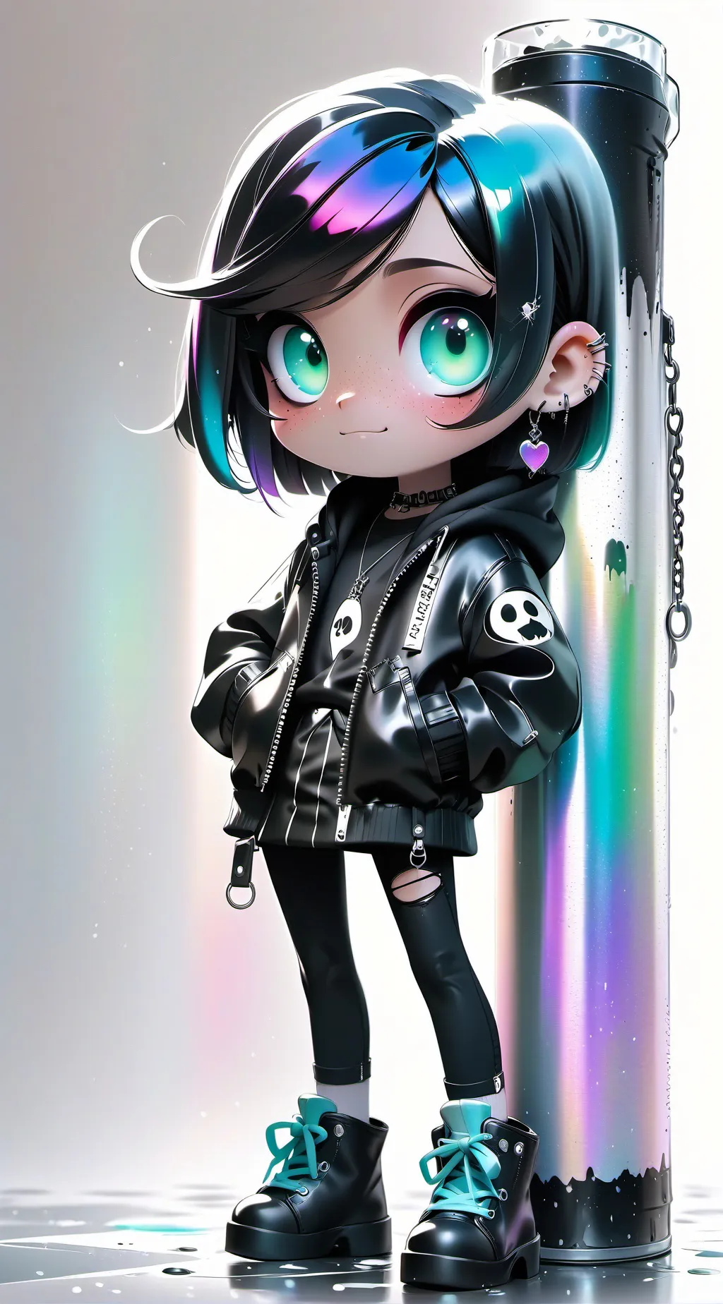 ai character: RUDE background
