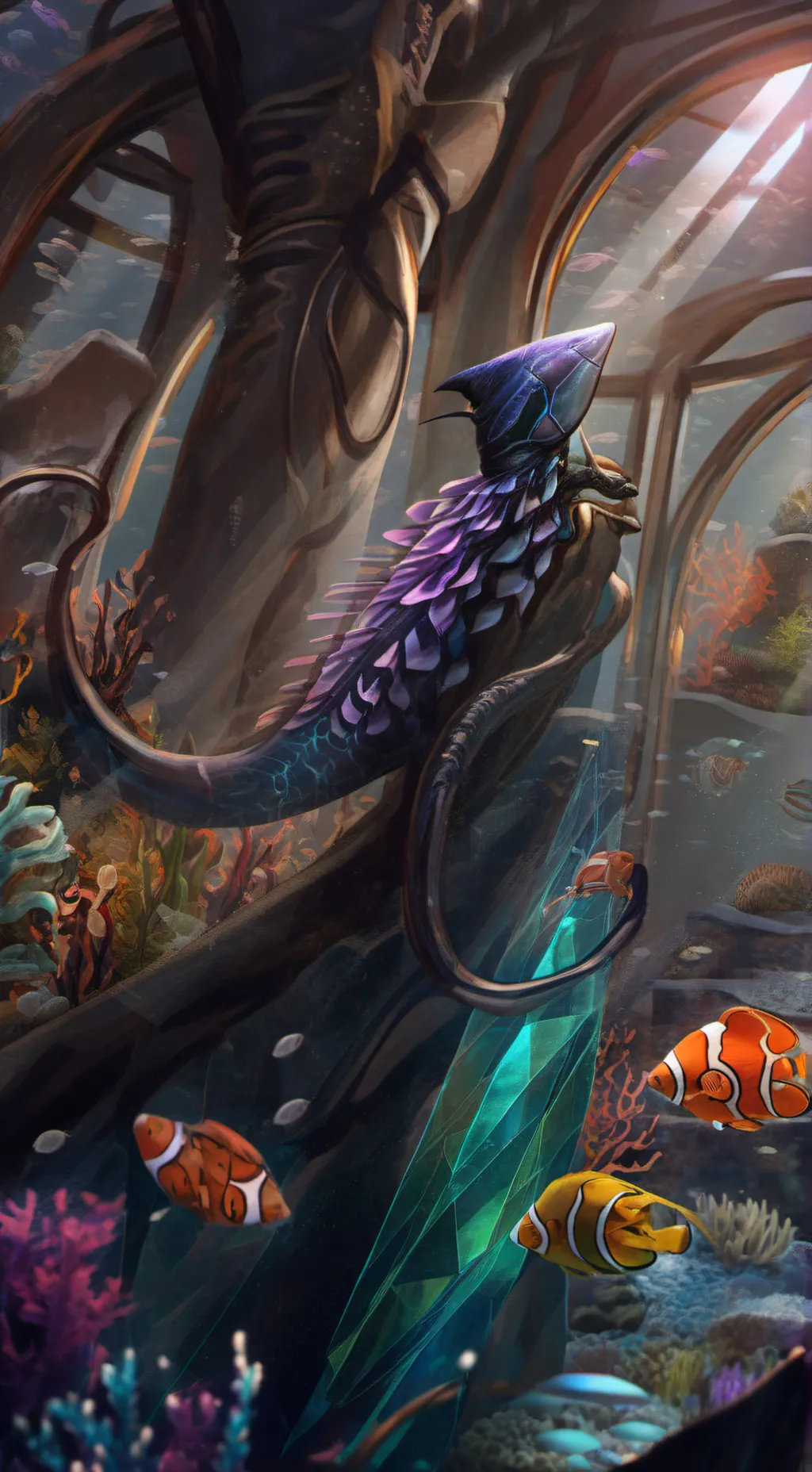 ai character: Draxil background