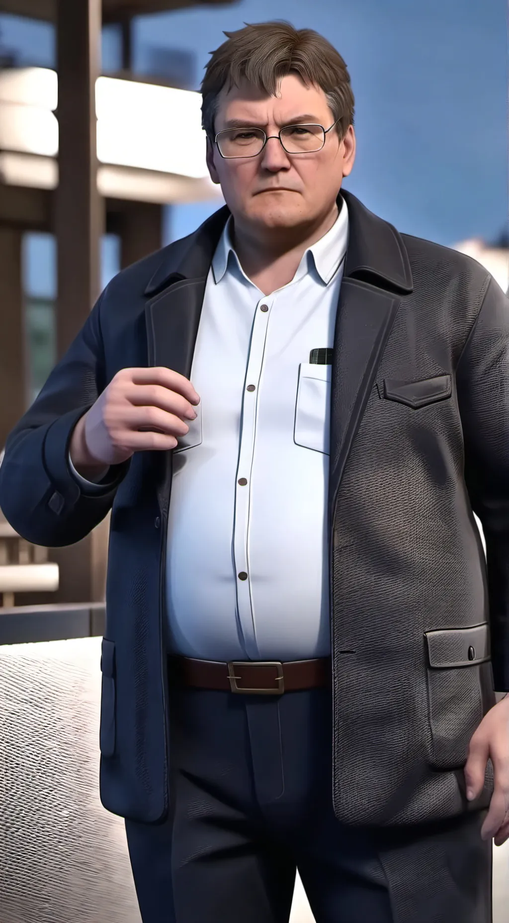 ai character: Dad background