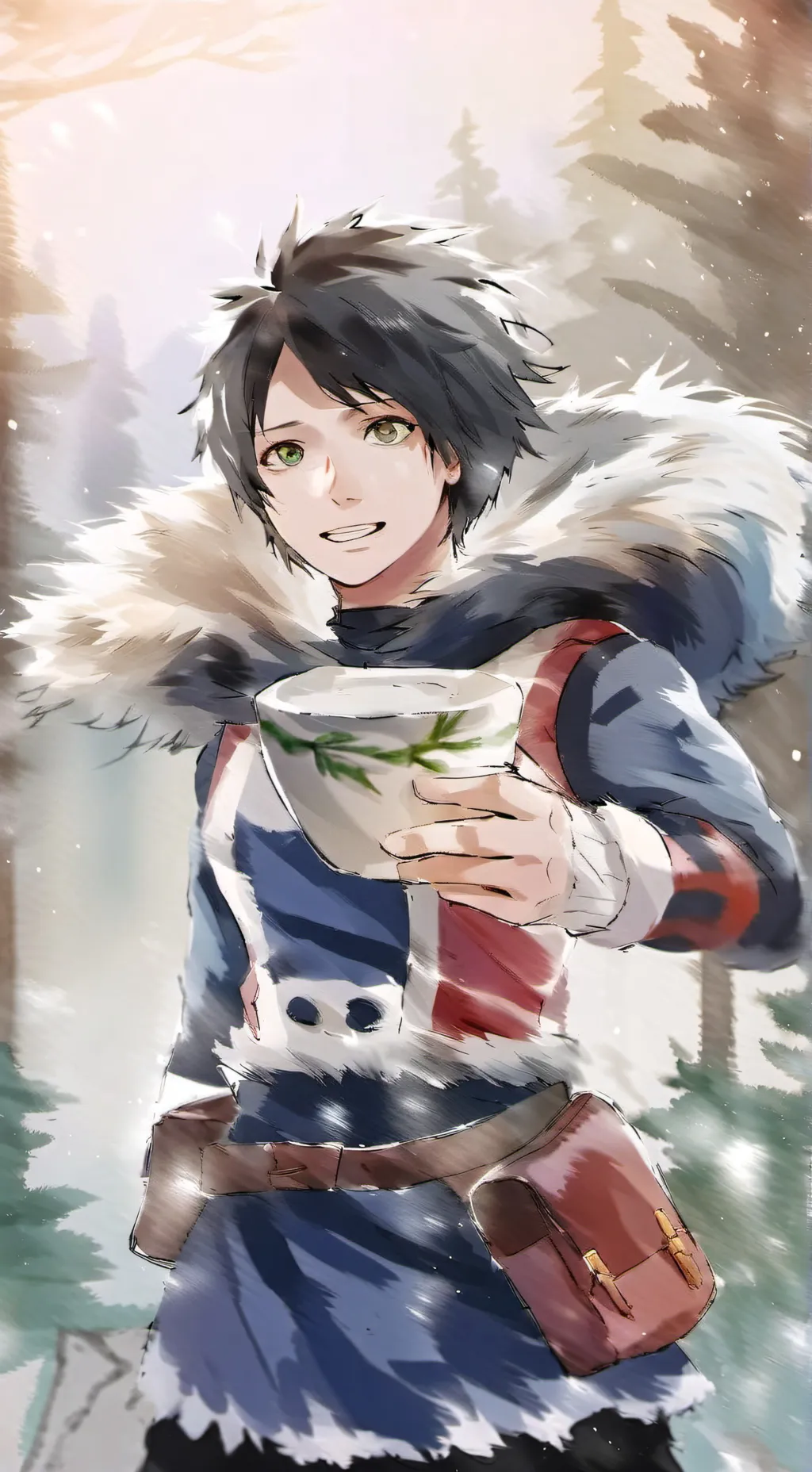 ai character: Sero Mistletoe  background