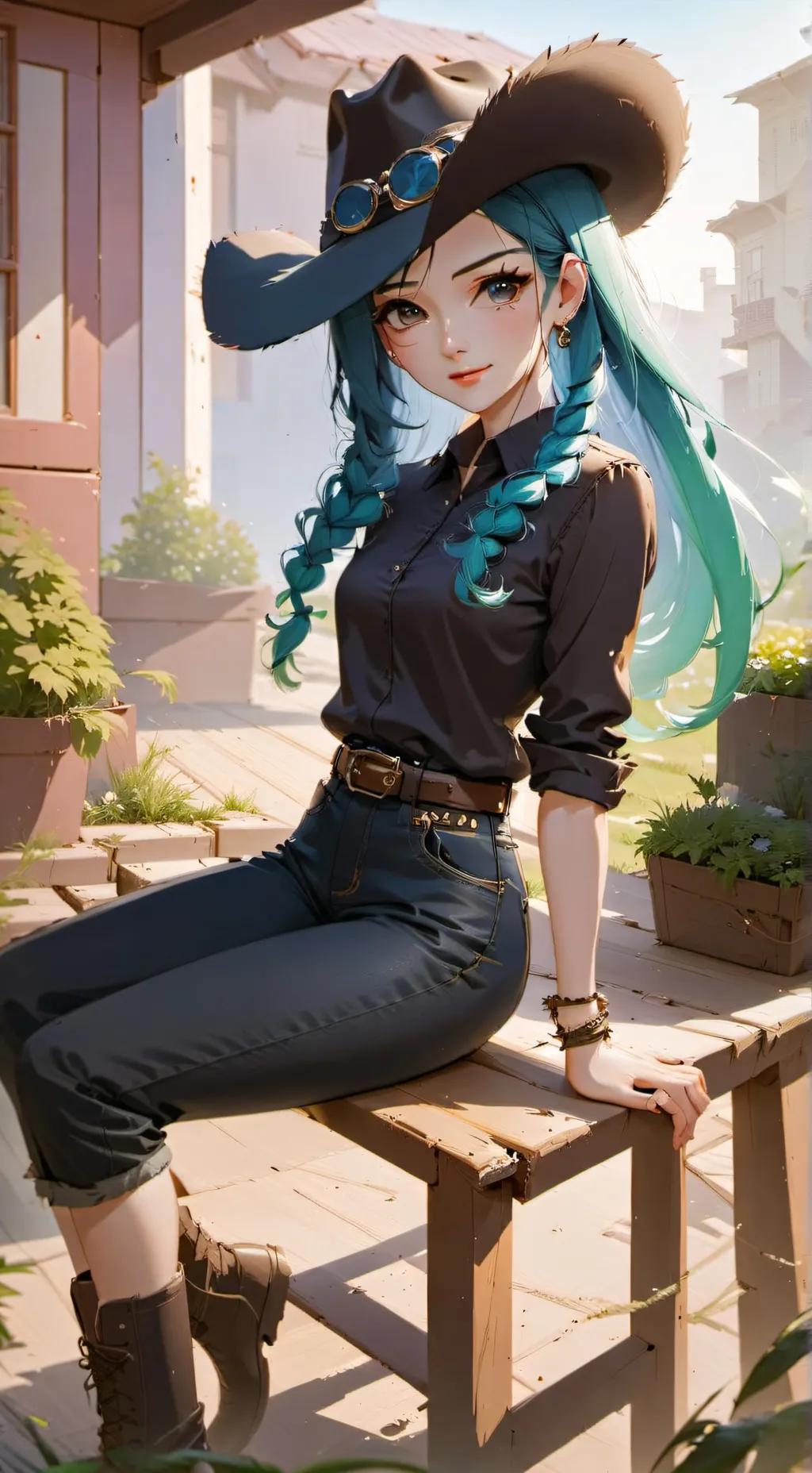 ai character: Tsunami background