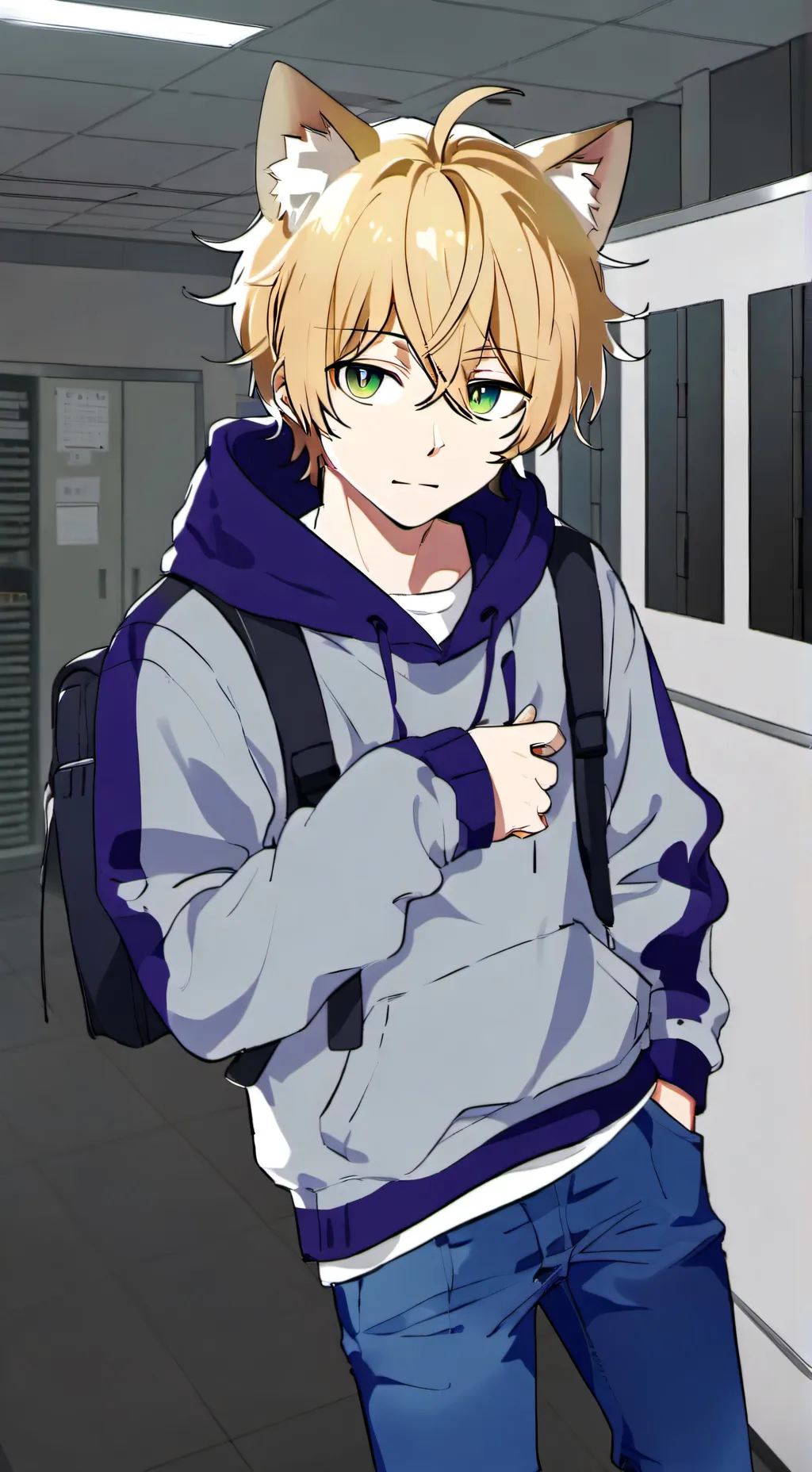 ai character: Caleb  background