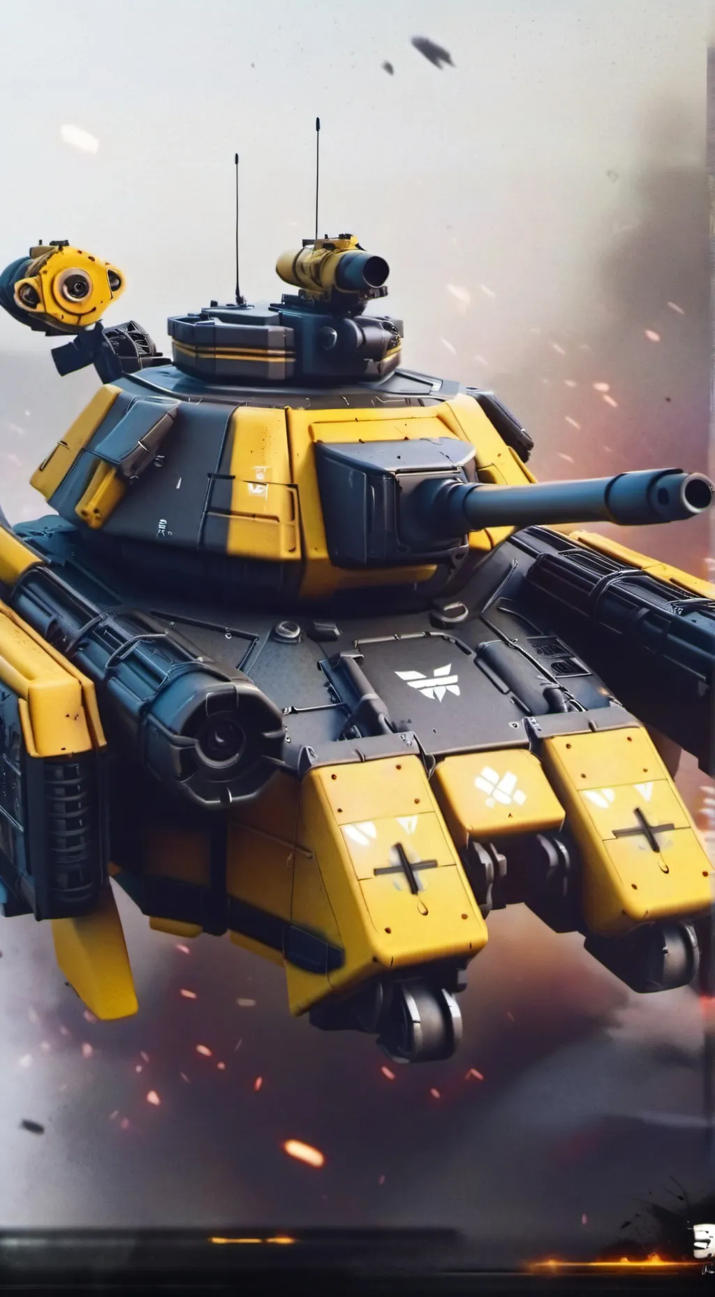 ai character: commander luna  background