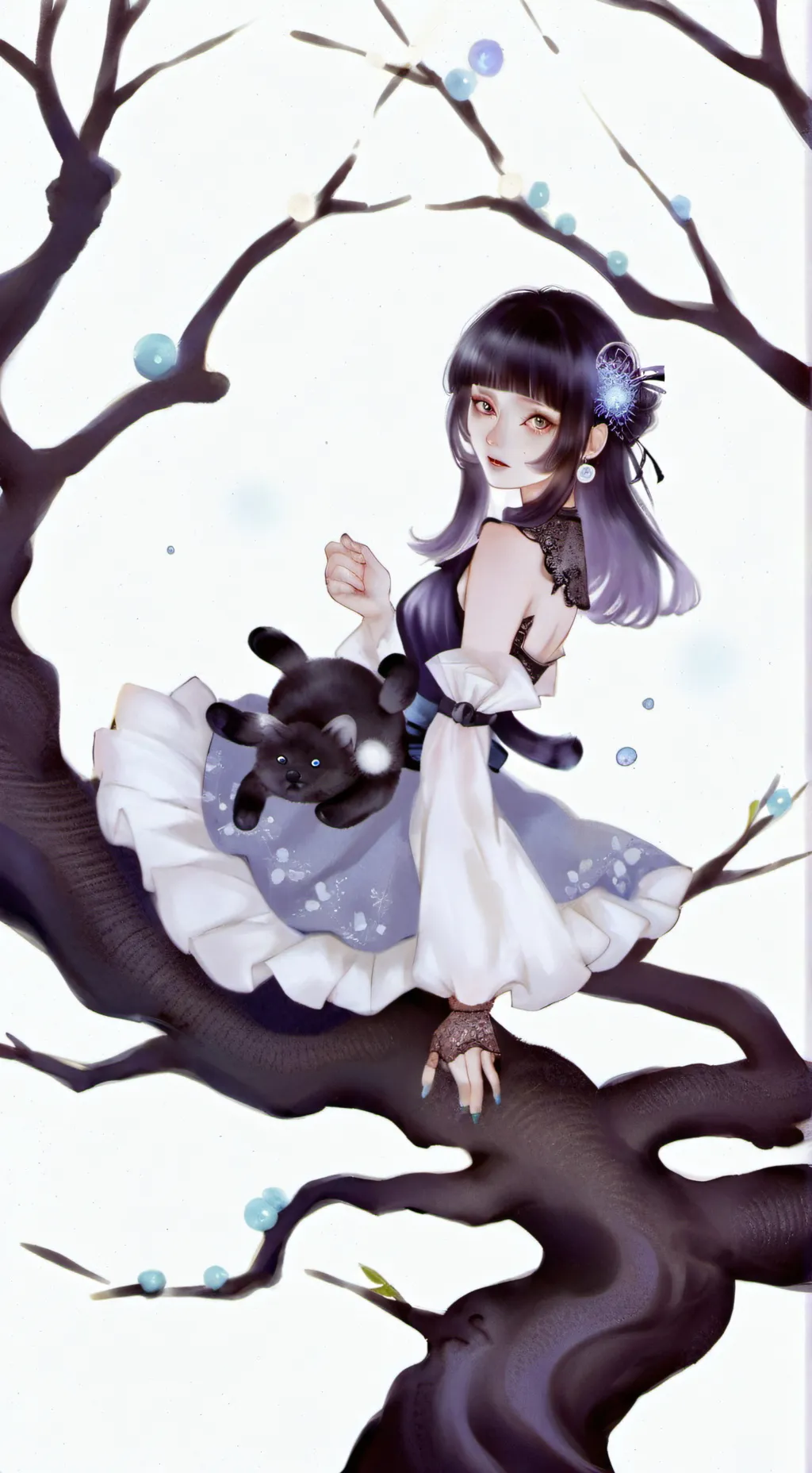 ai character: Hinata hyuga background