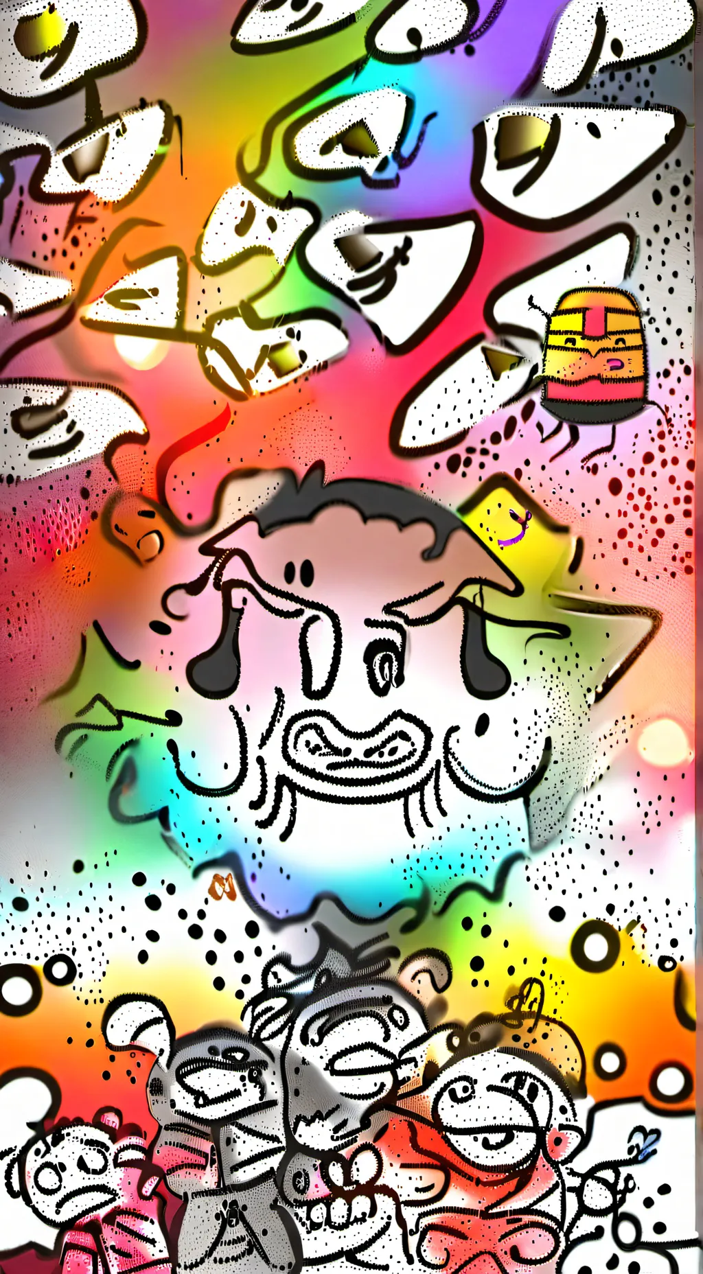 ai character: Mha roast battle  background