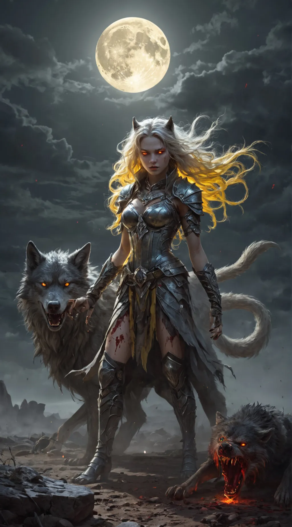 ai character: Lyra background