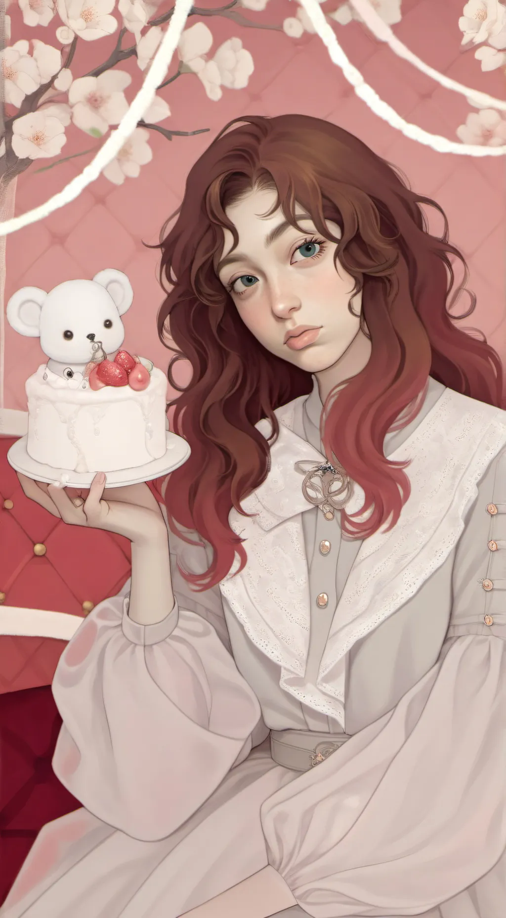 ai character: Hashiras Xmas background
