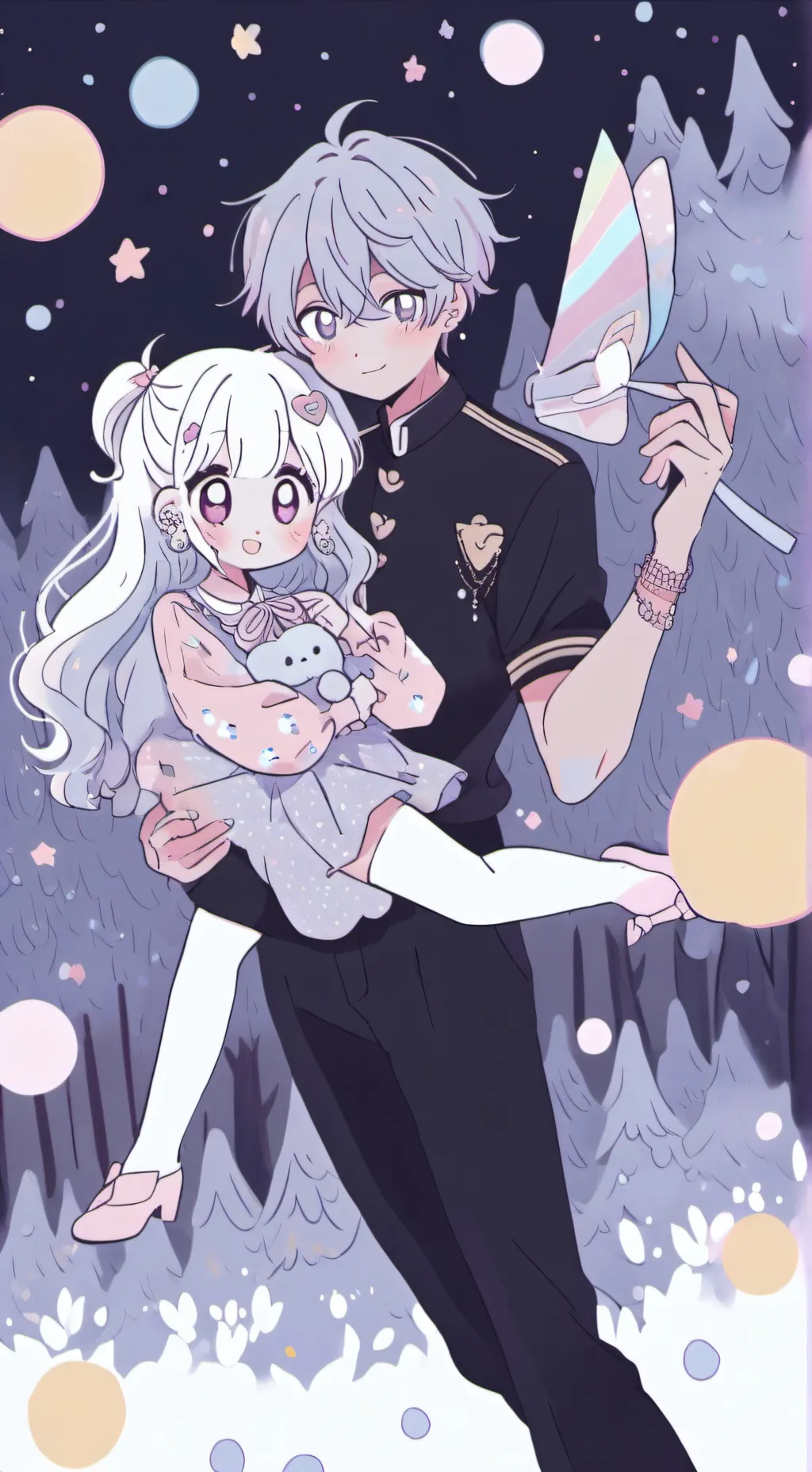 ai character: gray x wenda background
