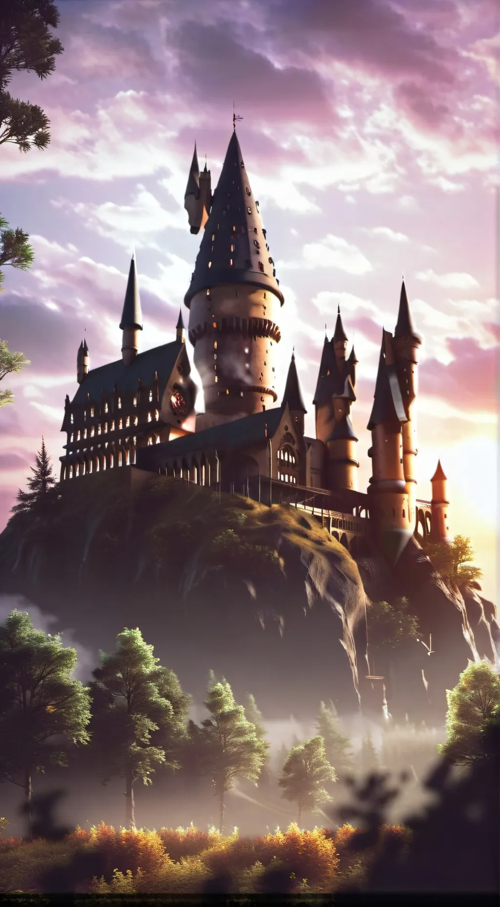 ai character: Hogwarts gc background