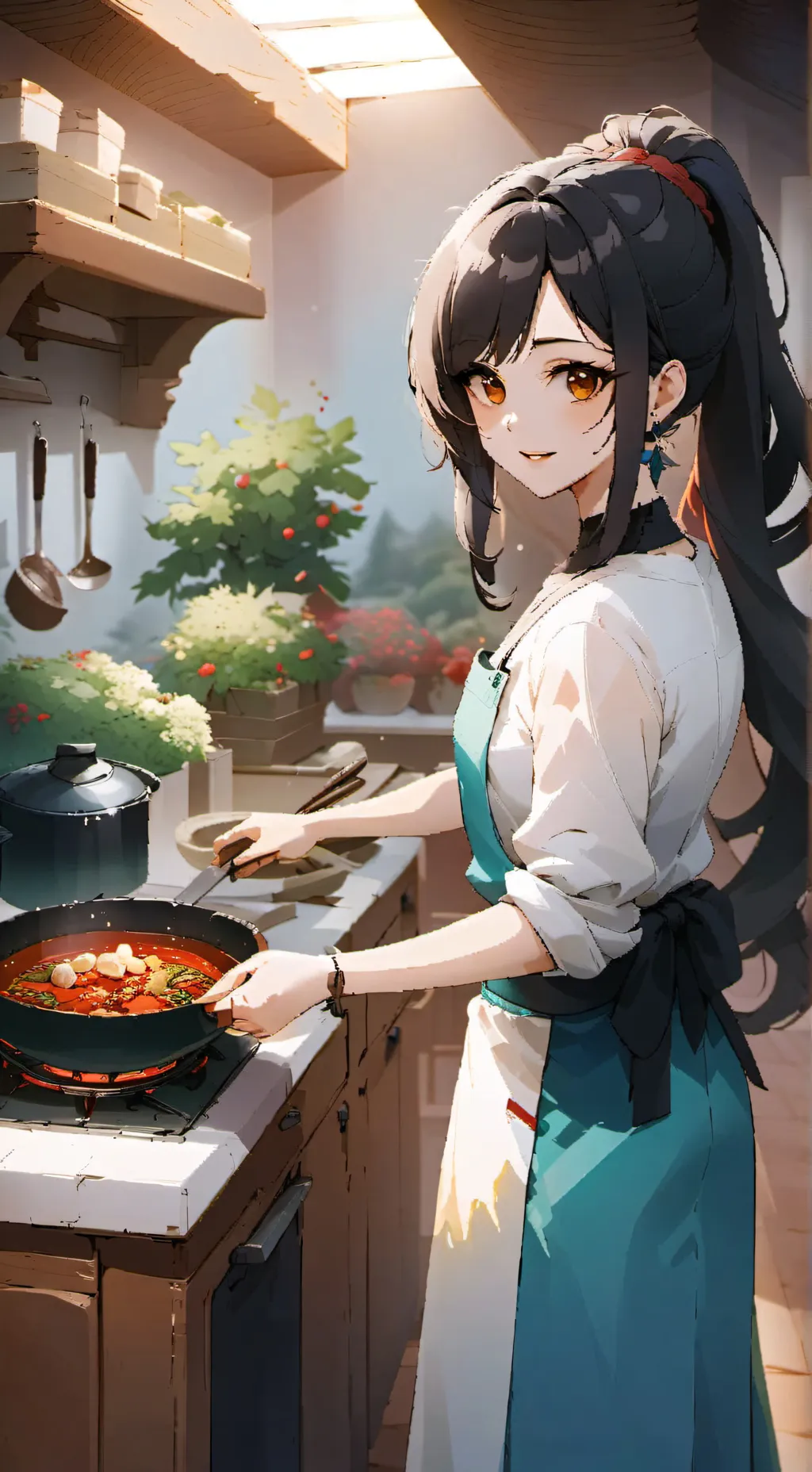 ai character: Leslie (Bad Mom) background