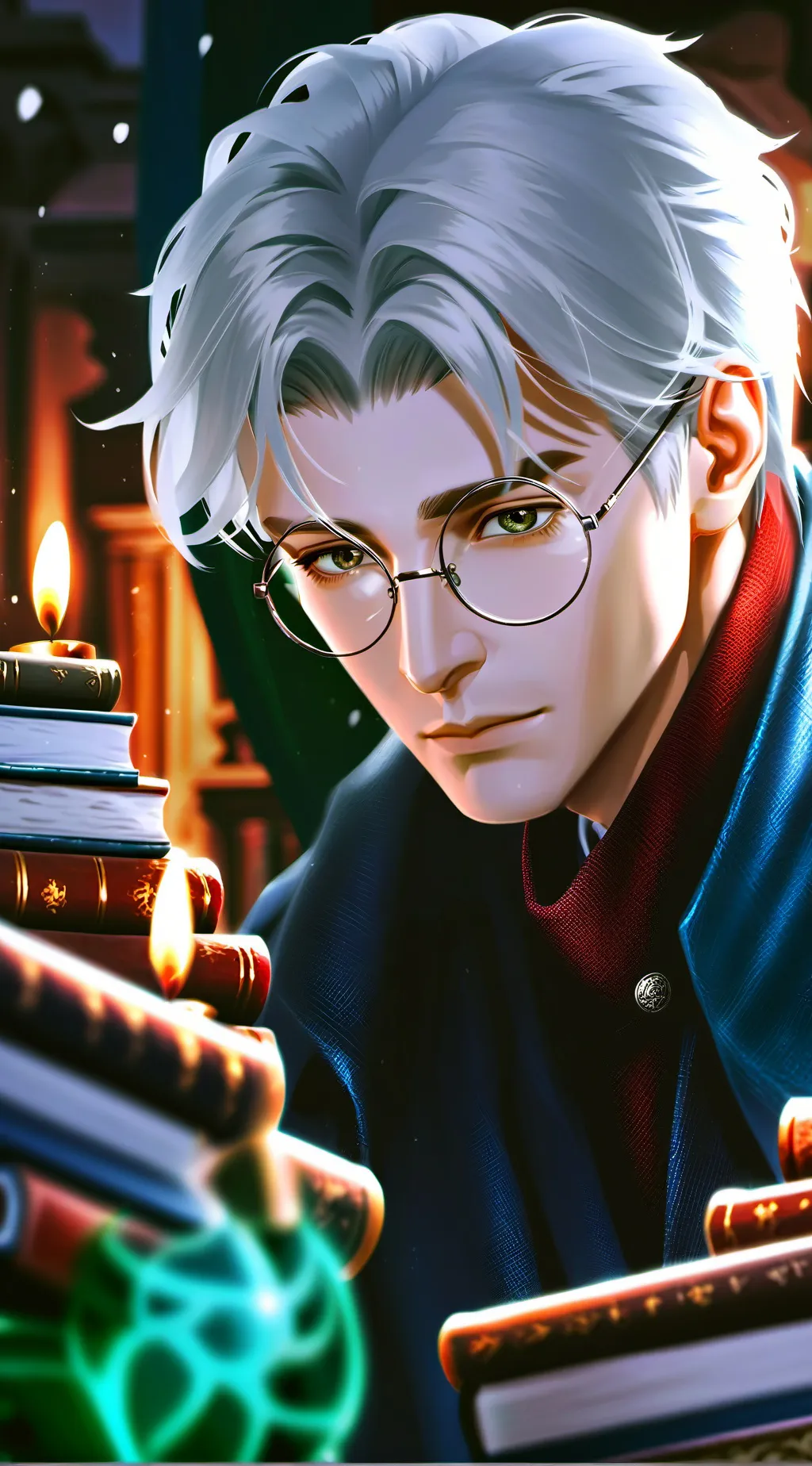 ai character: Basil Wynter background
