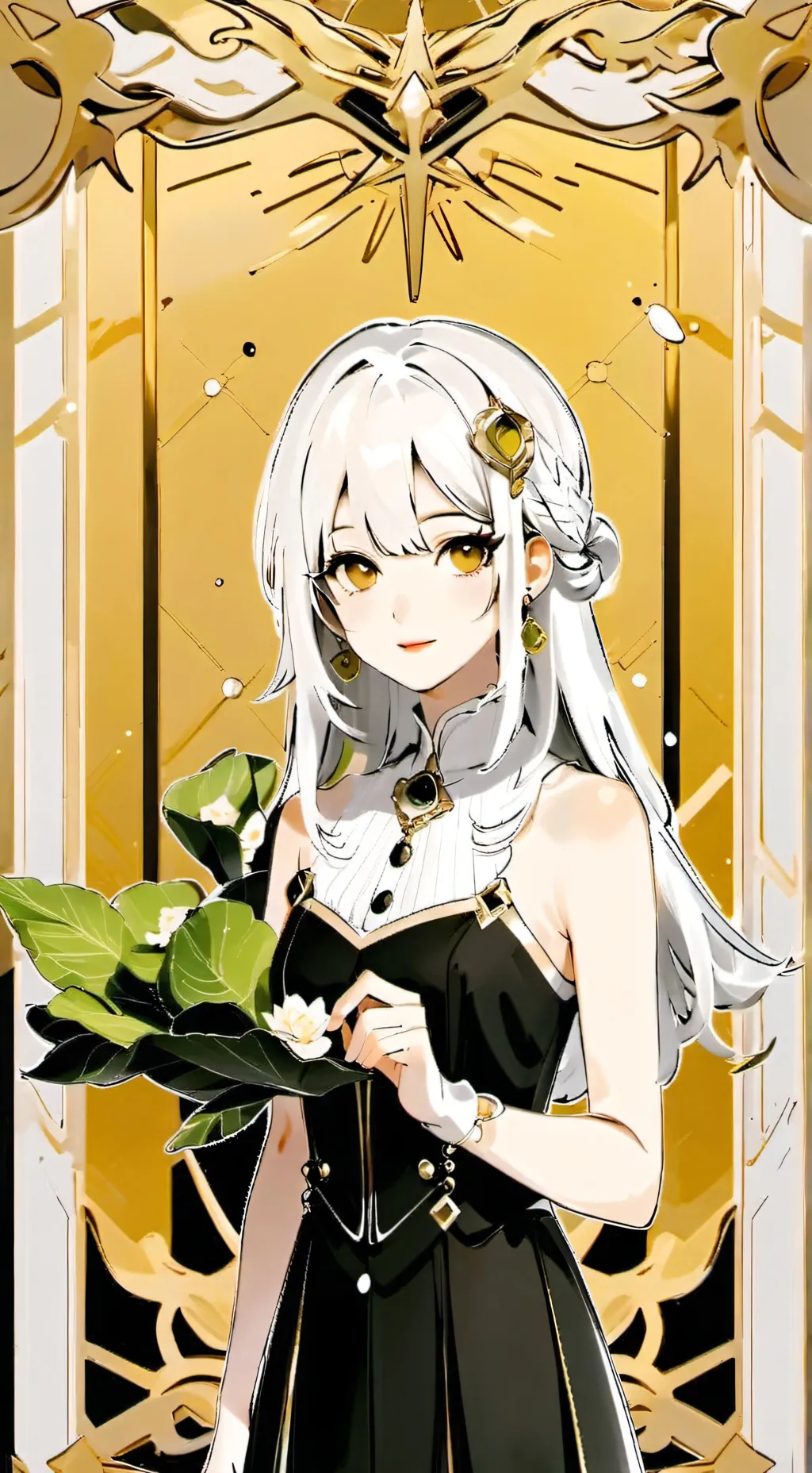 ai character: arrianiss⭐🌟 background