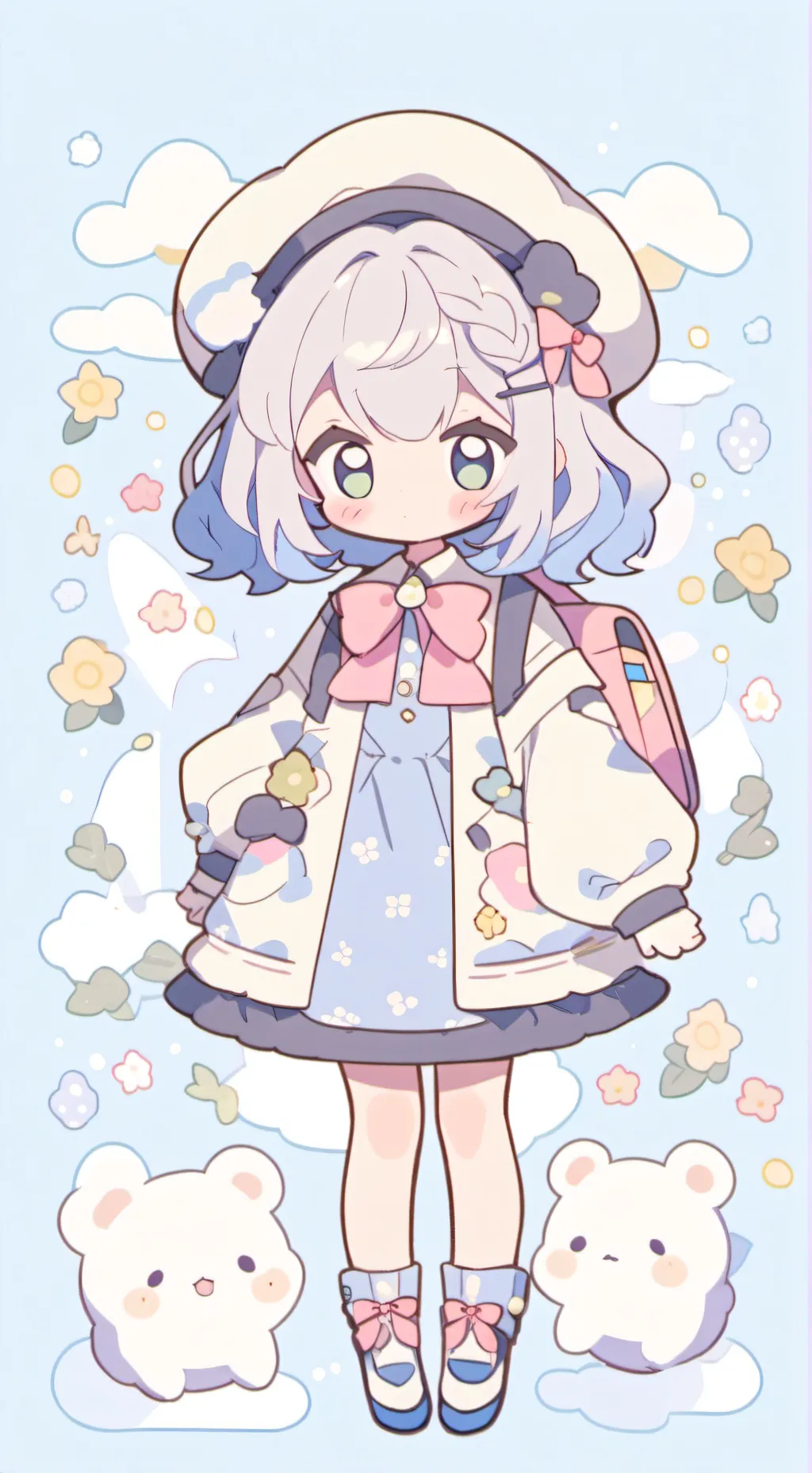ai character: sole background