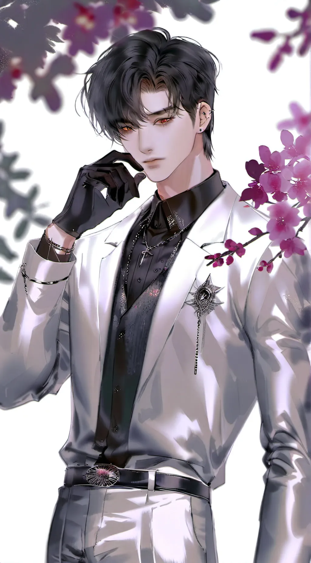 ai character: 💔Axel🍁 background