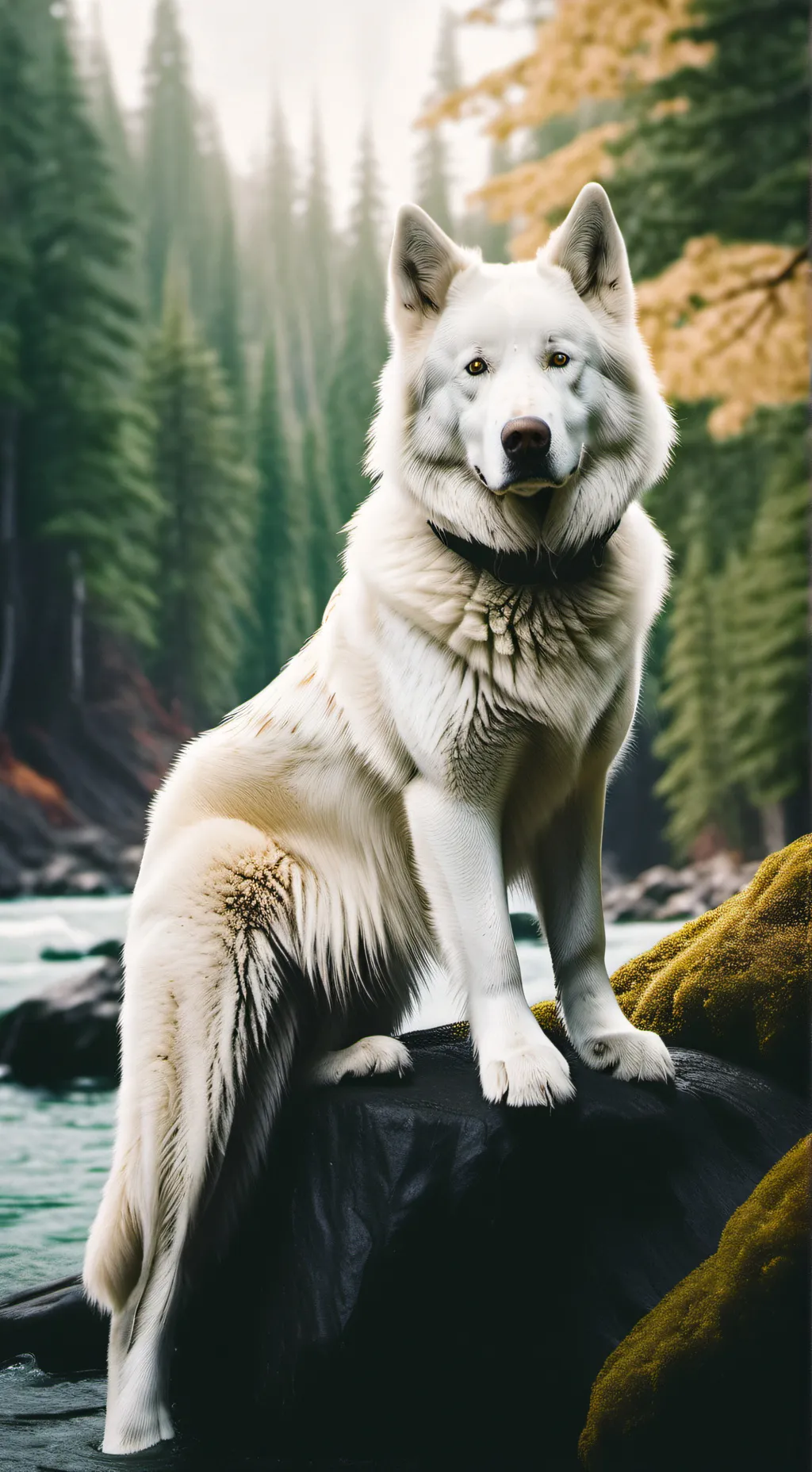 ai character: The wolf can talk  background