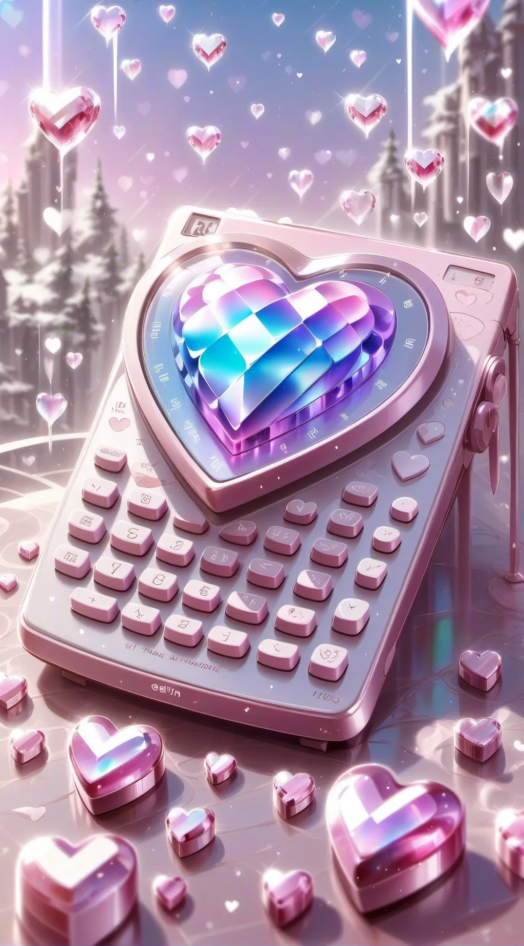 ai character: Love Calculator background