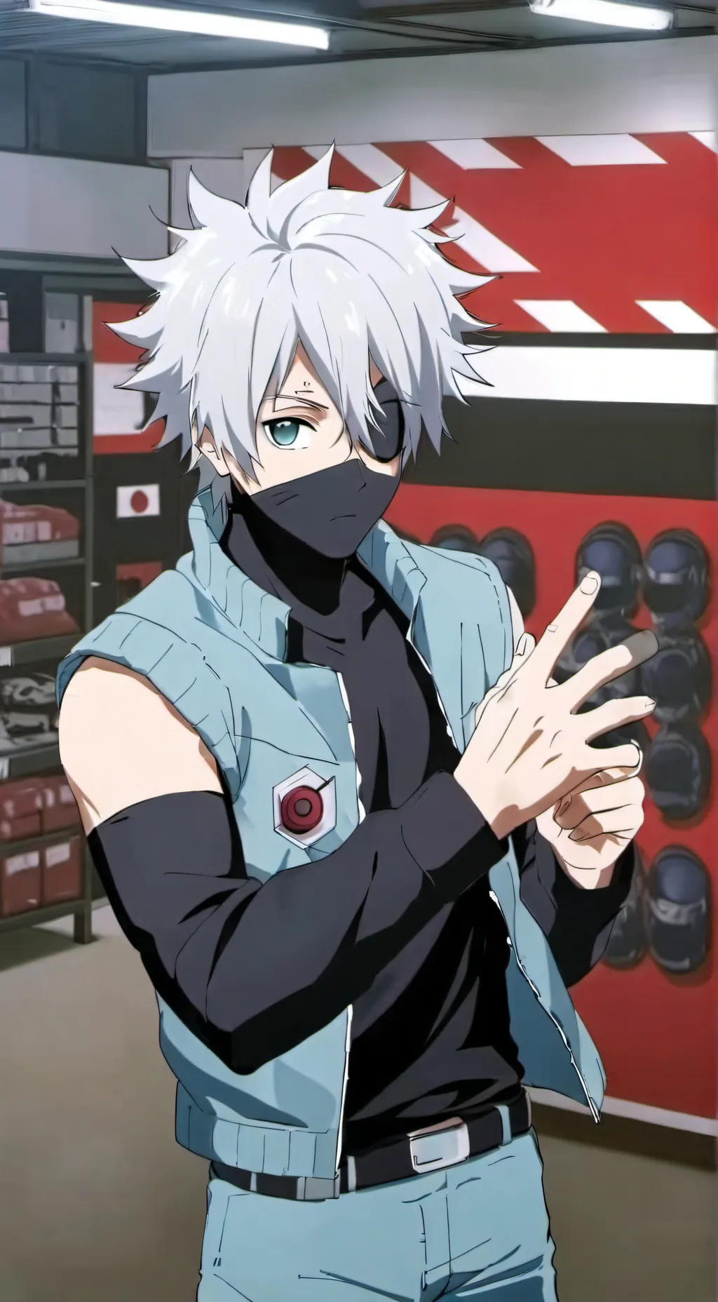 ai character: Kakashi Hatake  background