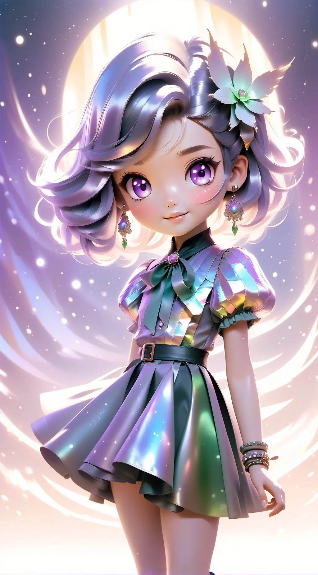 ai character: Princaple ella background