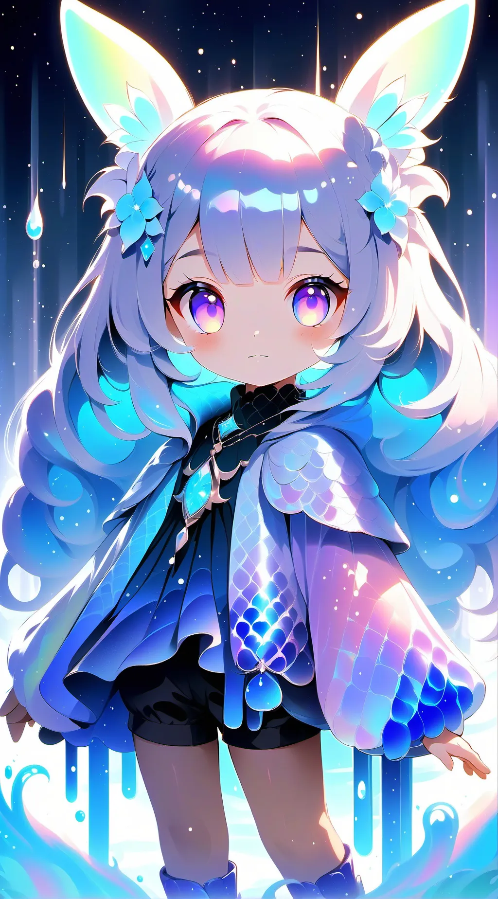 ai character: Random background