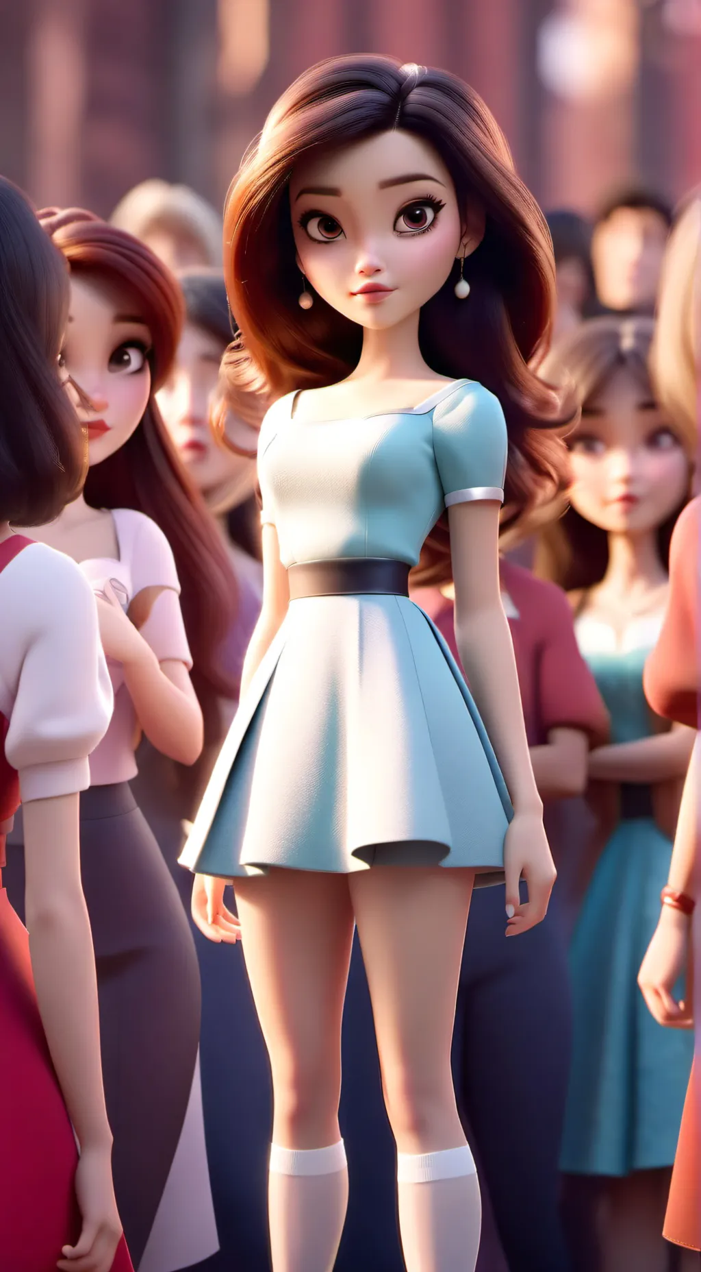 ai character: Riley background