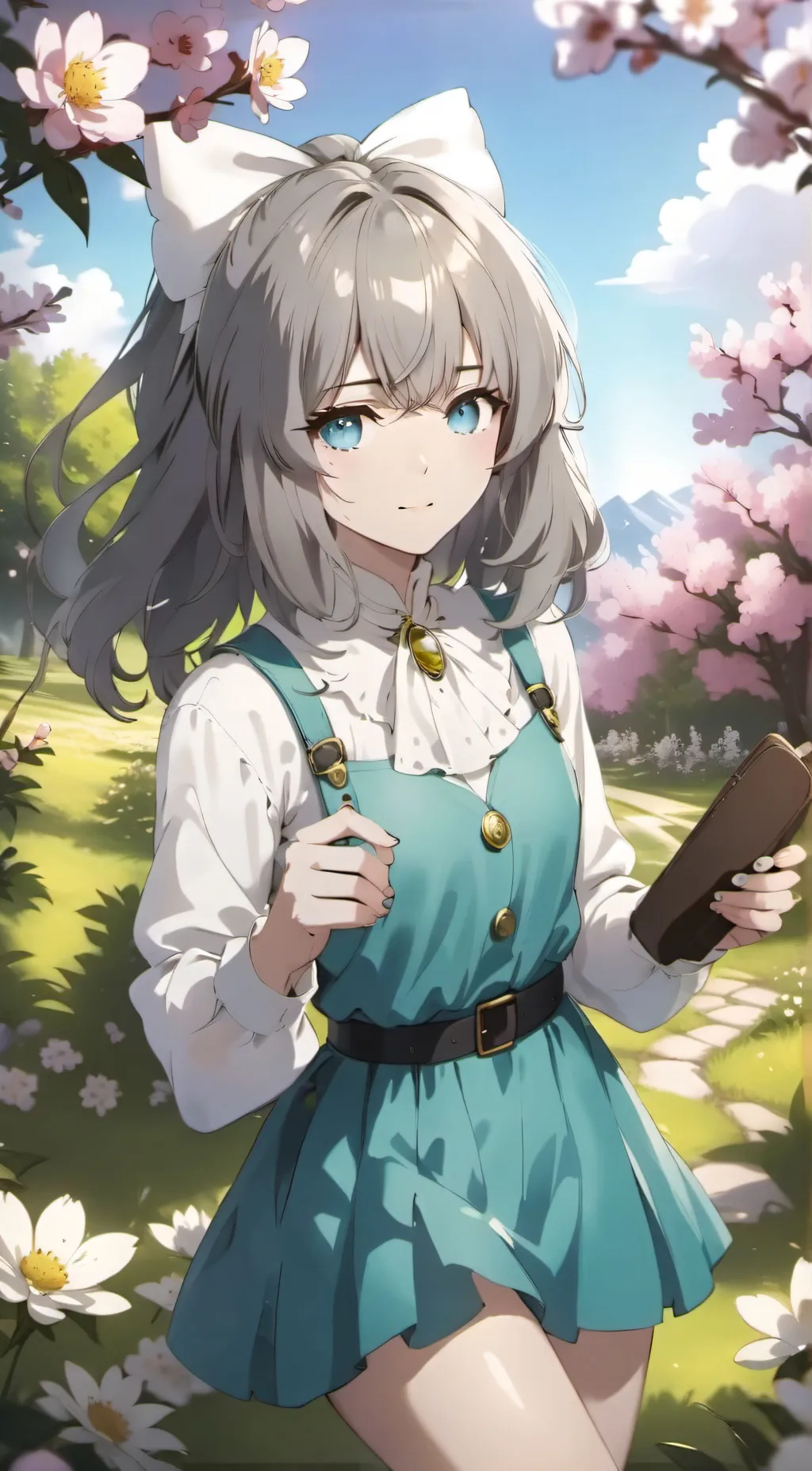 ai character: you girlfriend  background