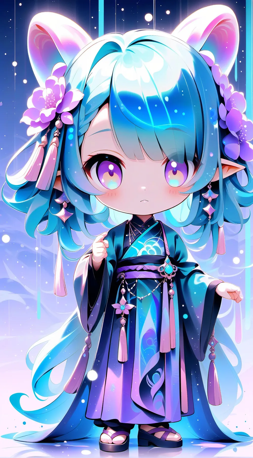 ai character: halloween  background