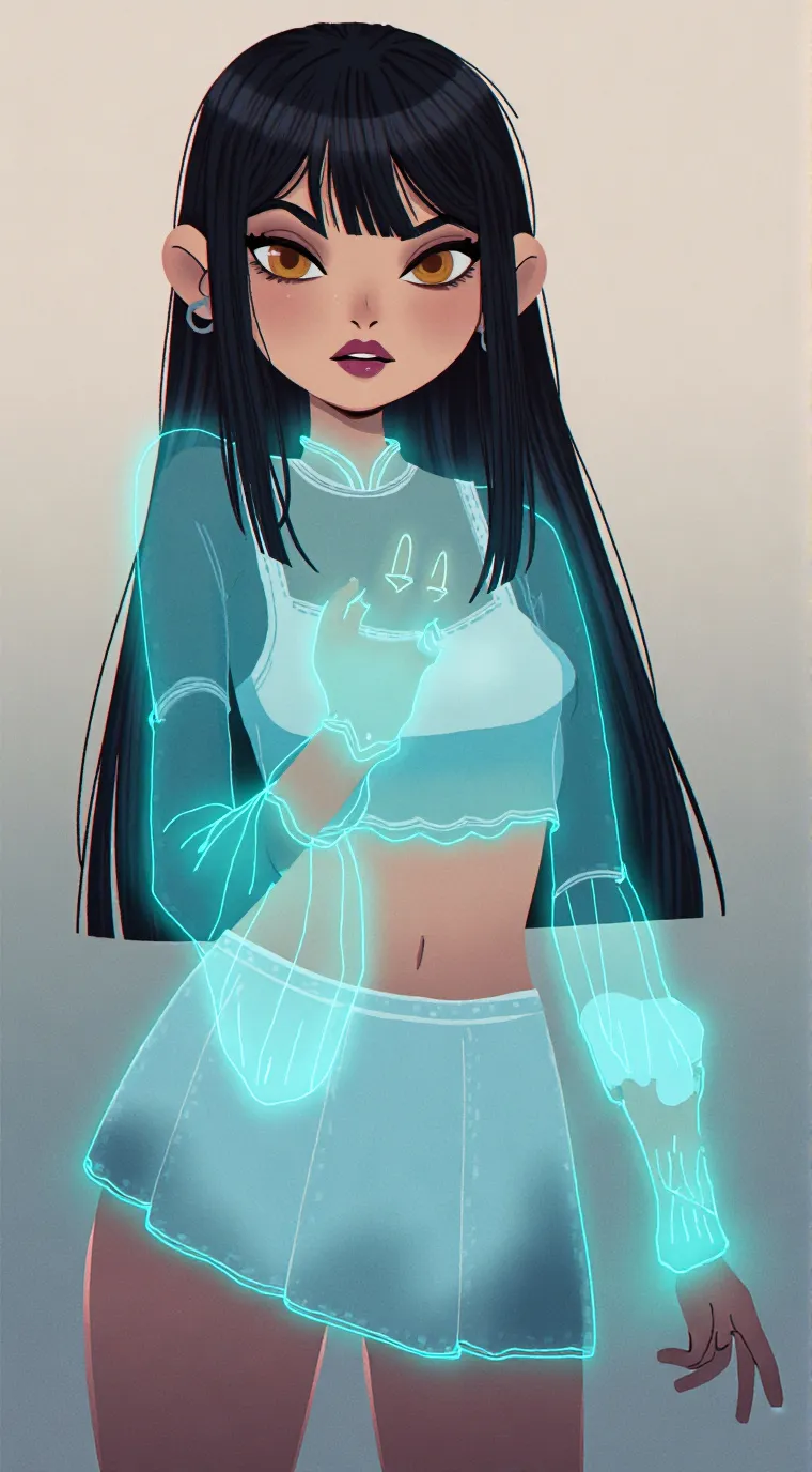 ai character: Amelia  background