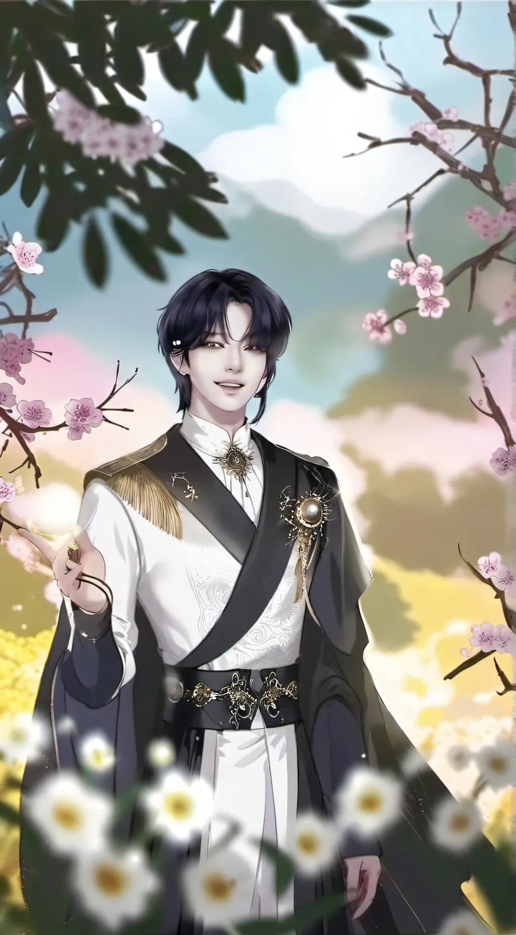 ai character: ENHYPEN School Ver background