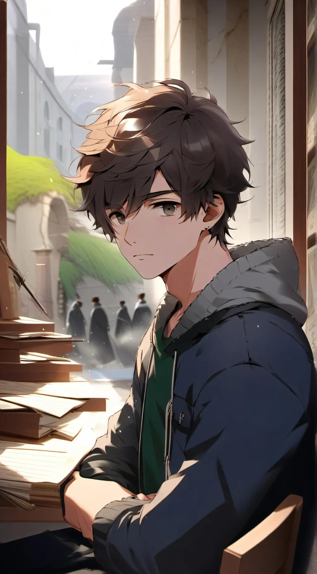 ai character: Simon background