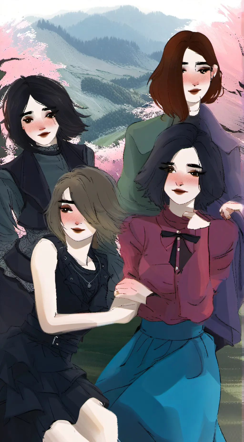 Talkie AI - Chat with lesbian polycule