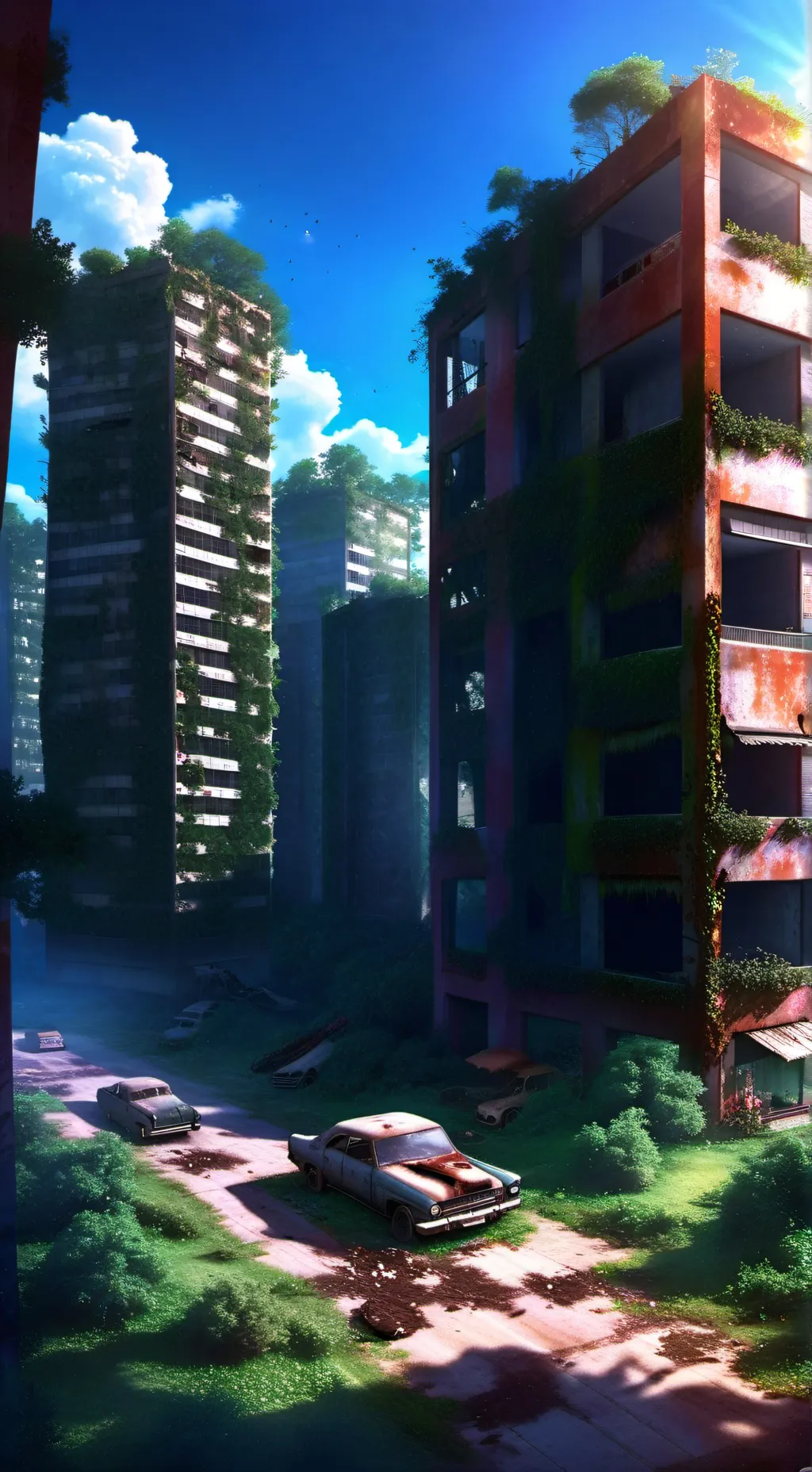 ai character: Zombie outbreak  background