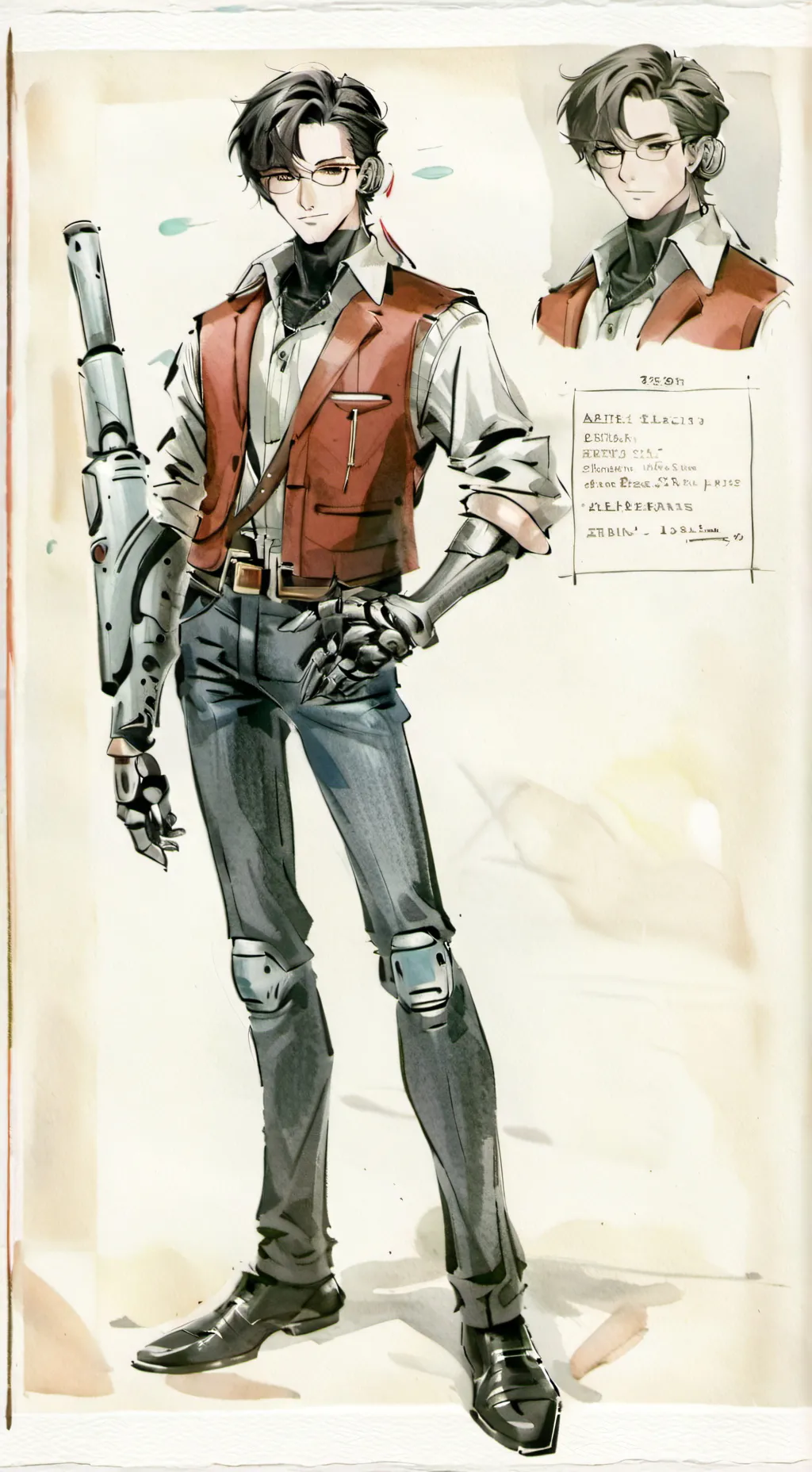 ai character: randall background