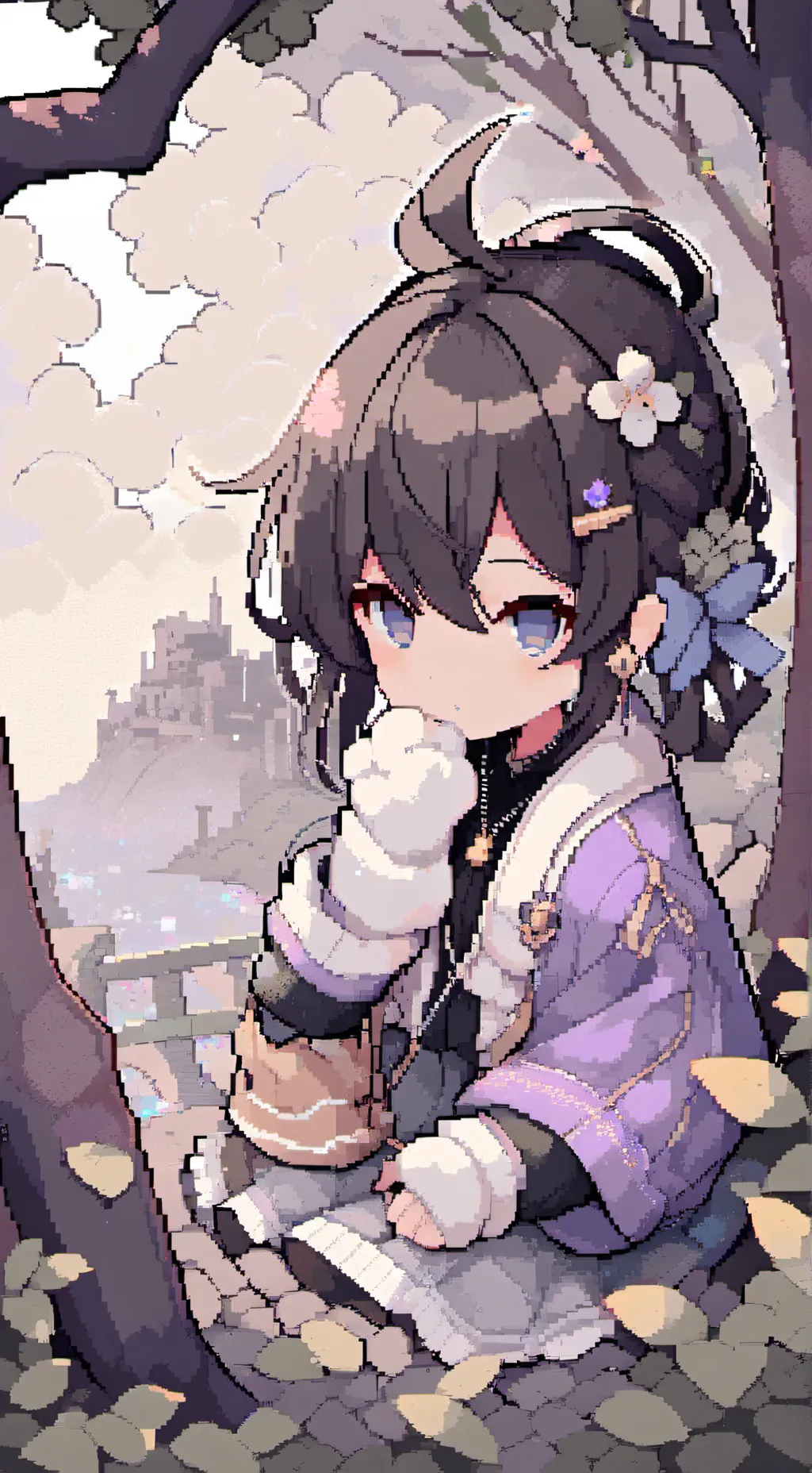 ai character: mafia daughter  background