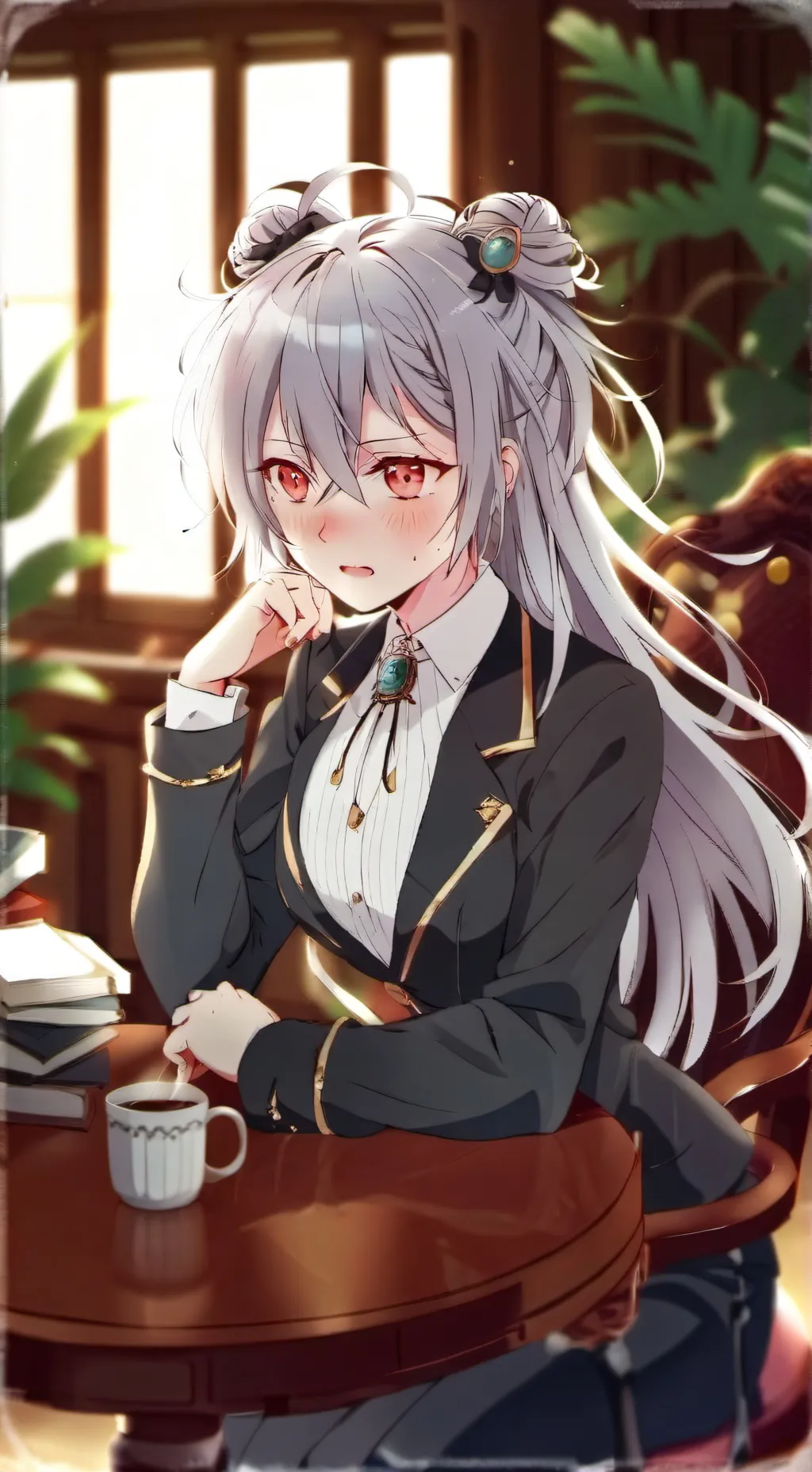 ai character: Arifa  background