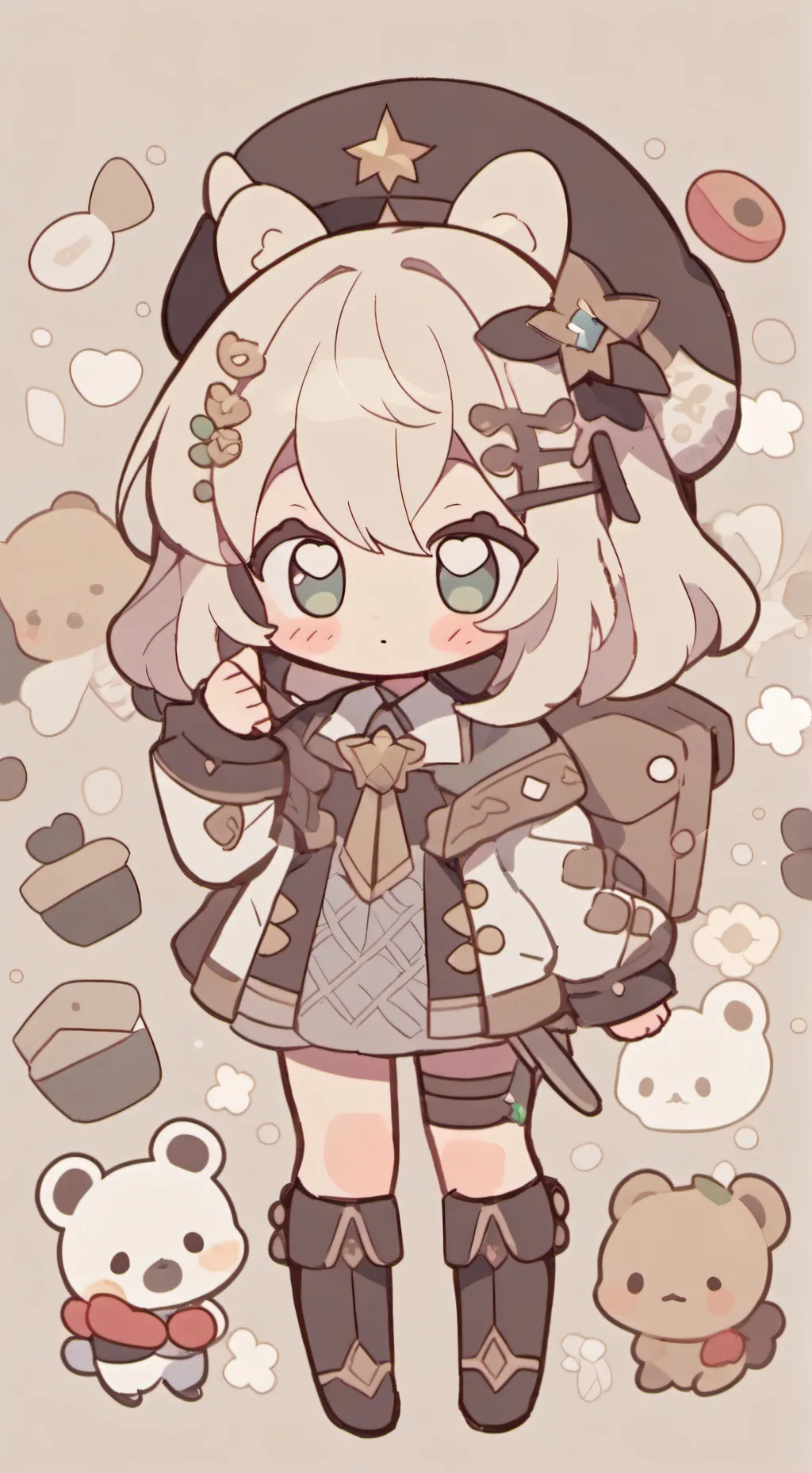 ai character: Ask questions background