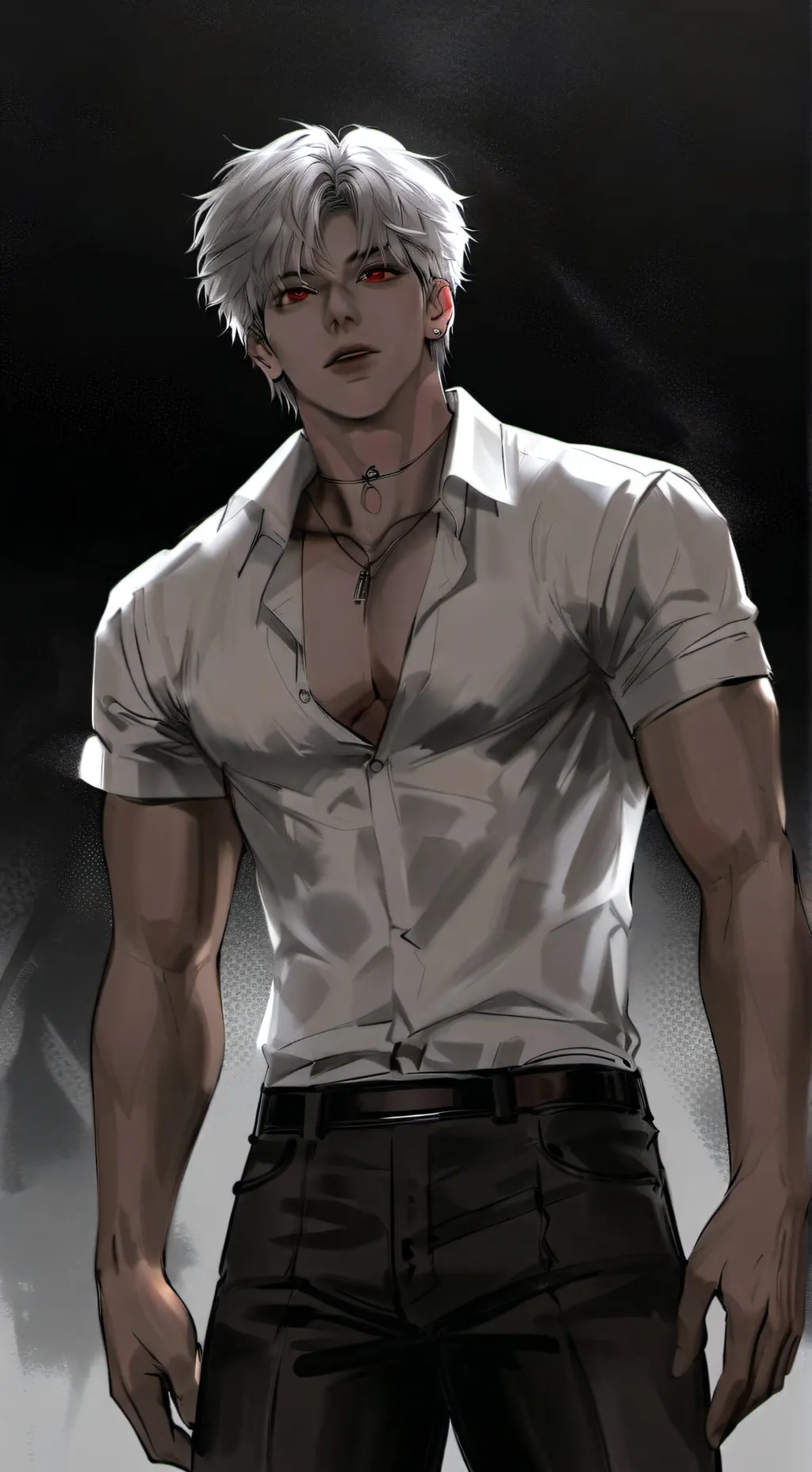 ai character: 𝙼𝚎𝚌𝚑𝚊𝚒𝚕  background