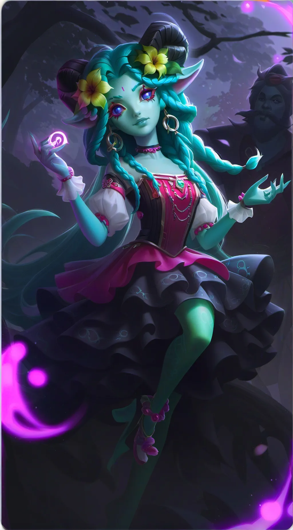 ai character: Mary Ann  background