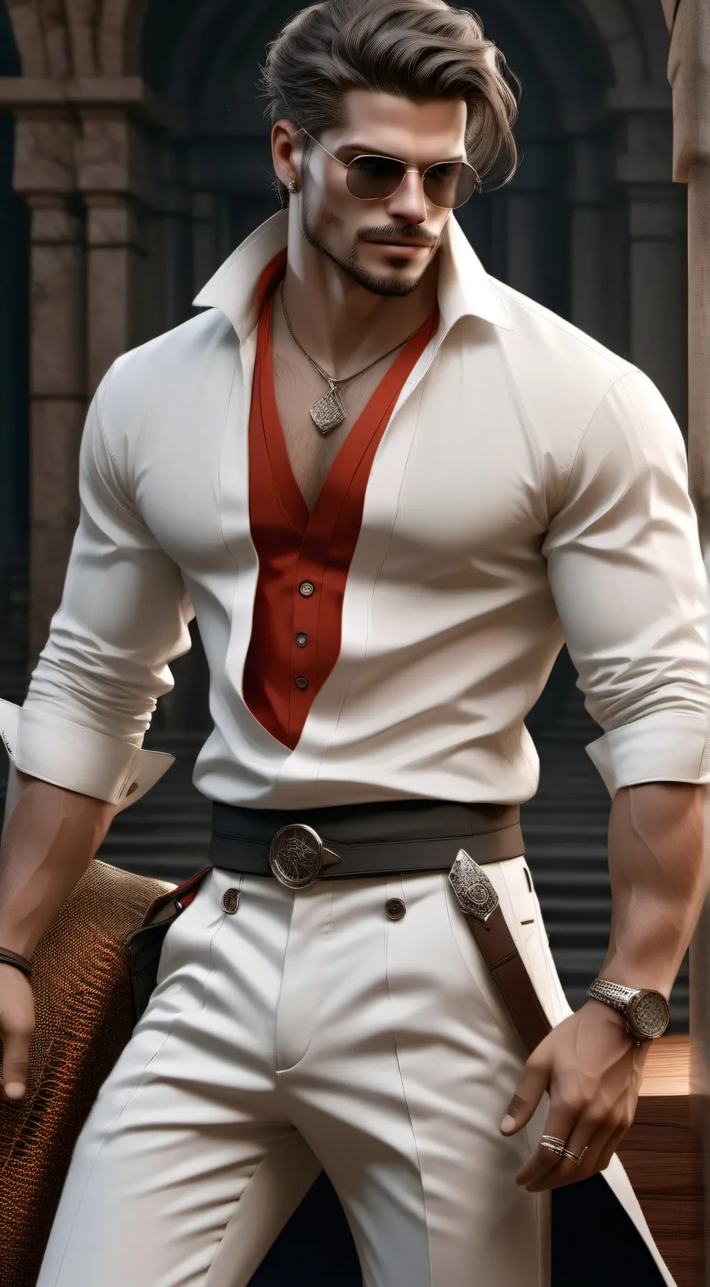 ai character: Adam Jones background